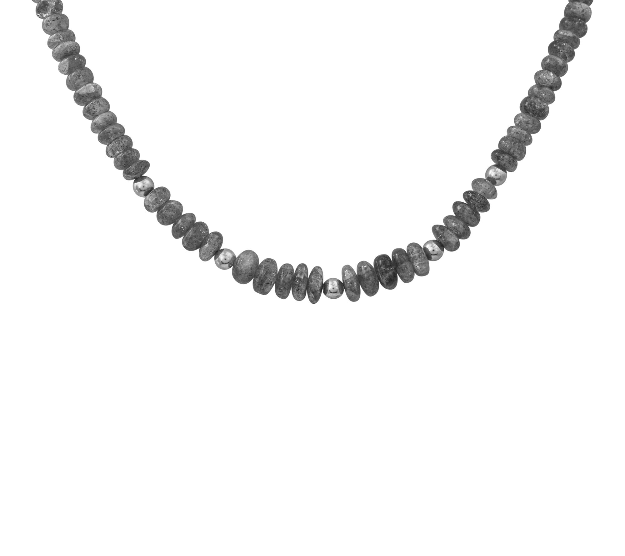 Affinity Gems Sun Stone Beaded Necklace, 14K Gold Plated