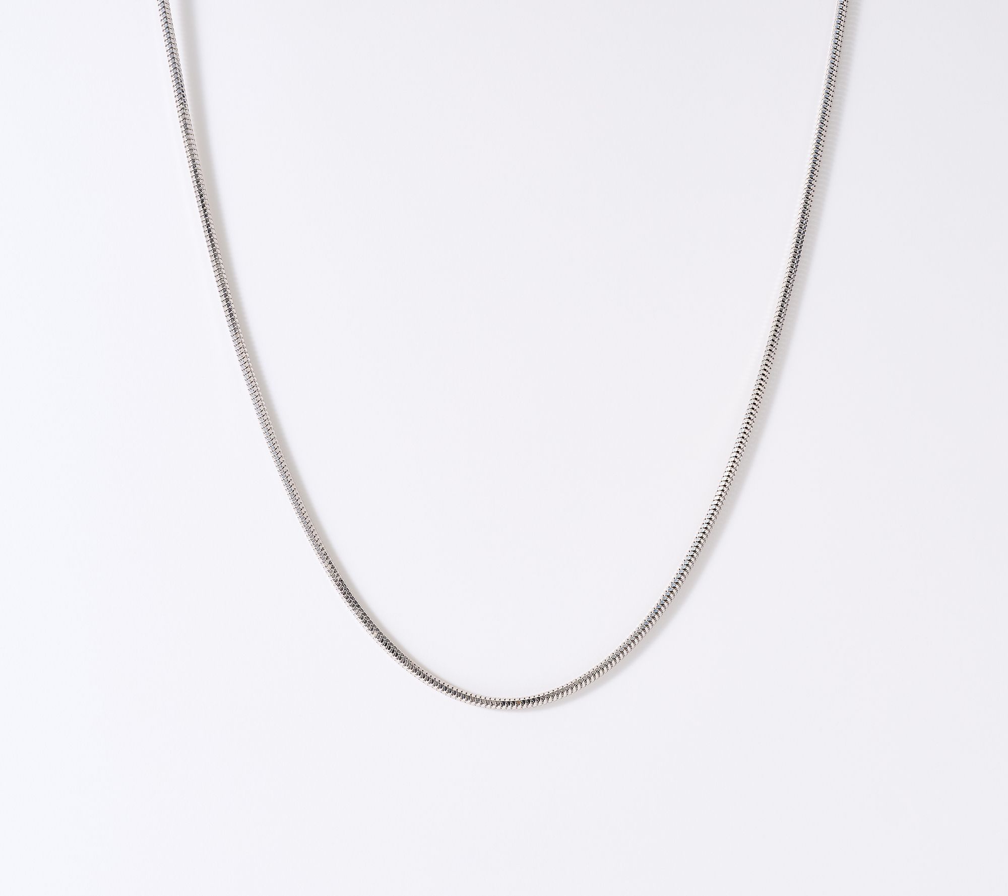 David Markstein Sterling Silver Snake Chain 18" + 2" Extender