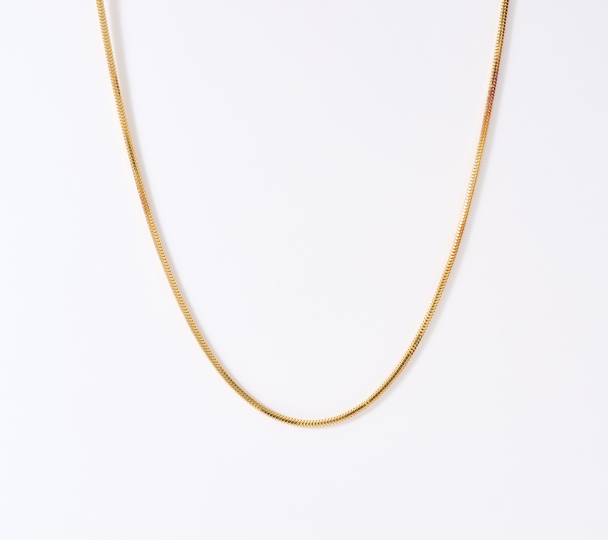 David Markstein Sterling Silver Snake Chain 18" + 2" Extender