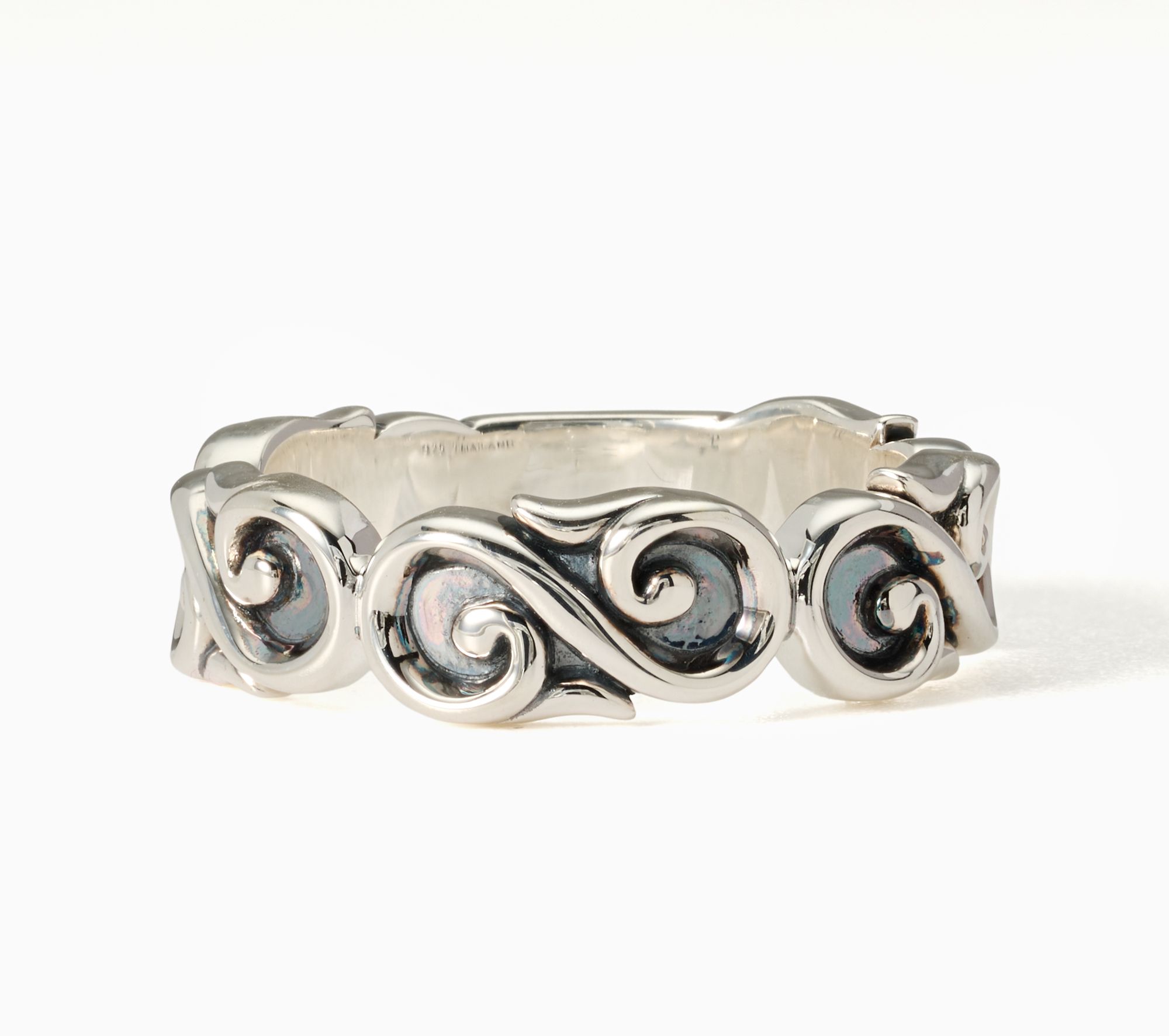 Third Person Sterling Silver Creative Soul Ring