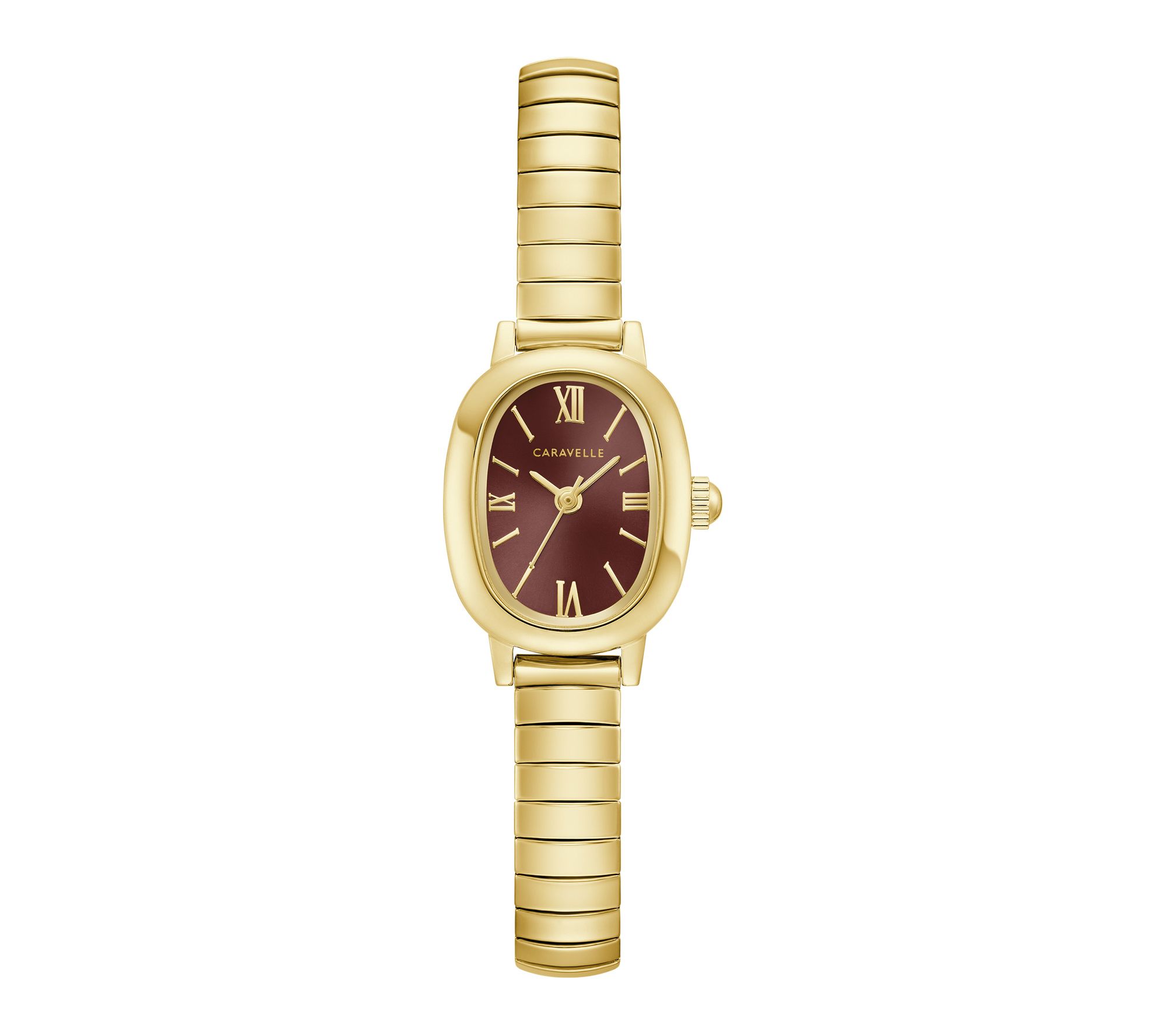 Caravelle x Kevin O'Leary Ladies Quartz Mocha Dial Classic Watch