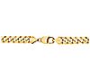 14K Gold 20" Beveled Curb Link Necklace, 78.3g, 2 of 2