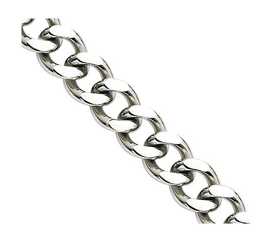 Steel By Design 13.75mm 22" Curb Chain Necklace