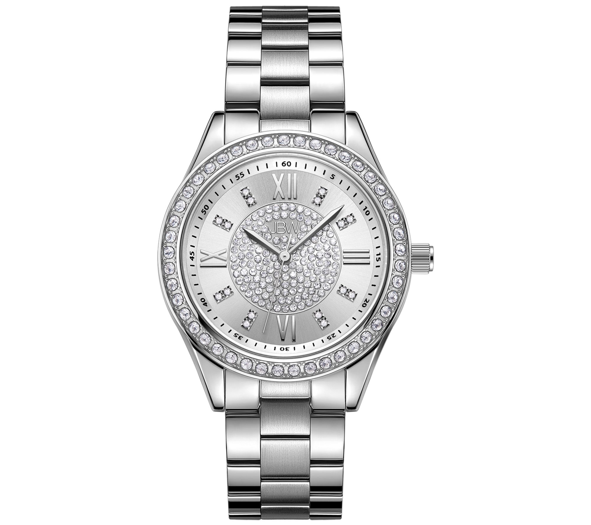 Jbw women's victory on sale diamond & crystal watch