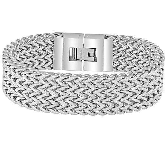 Steel by Design Foxtail Link Bracelet