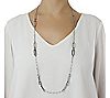 Steel by Design 36" Paperclip Link Station Necklace, 1 of 3