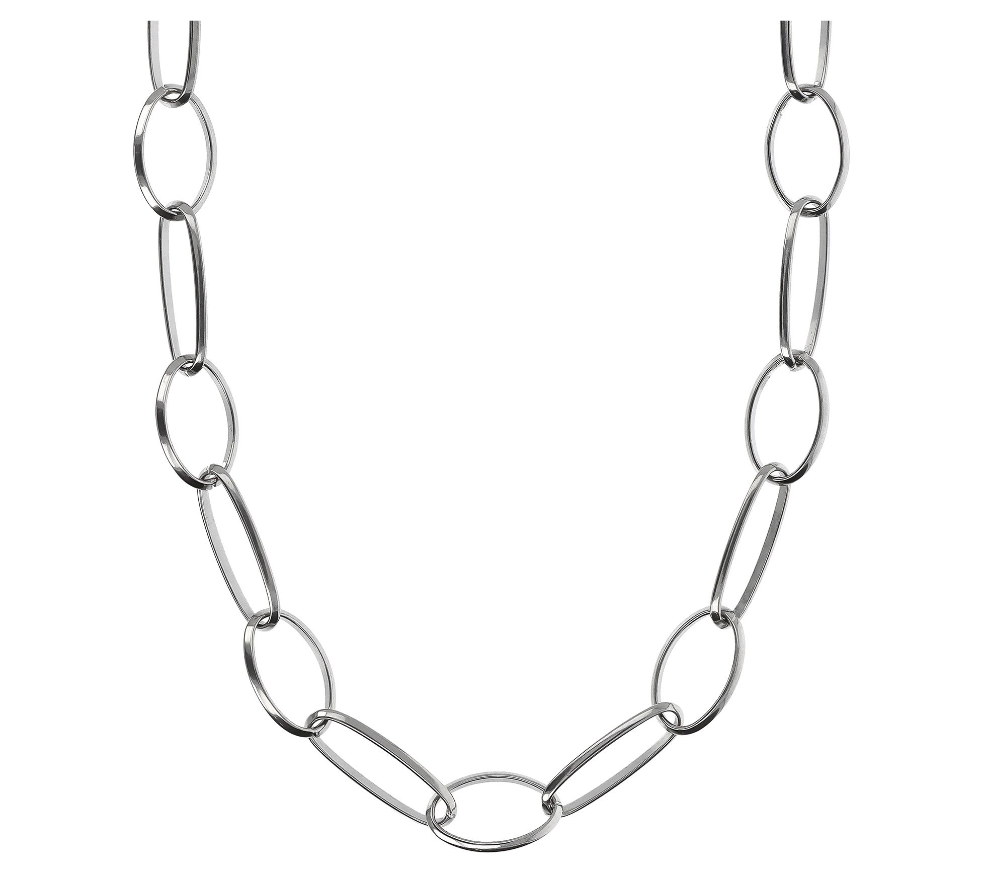 Steel by Design Alternating Oval Link 18