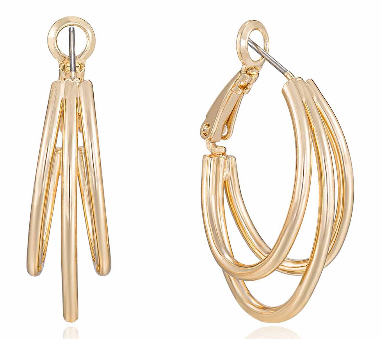 Ettika Helena Hoop Earrings