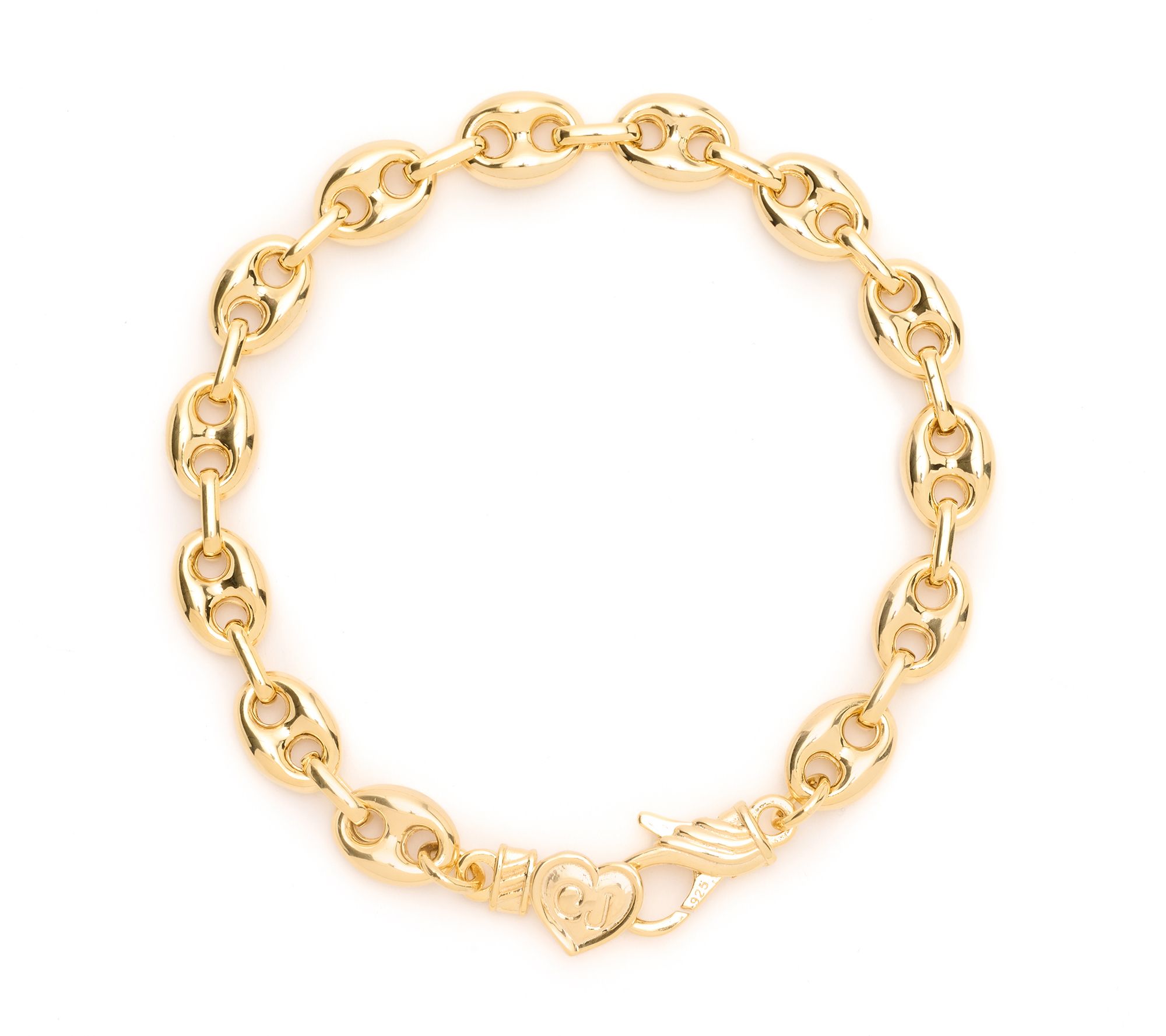 Christian James by Scott Grimes 14K Clad 4mm Mariner Link Bracelet