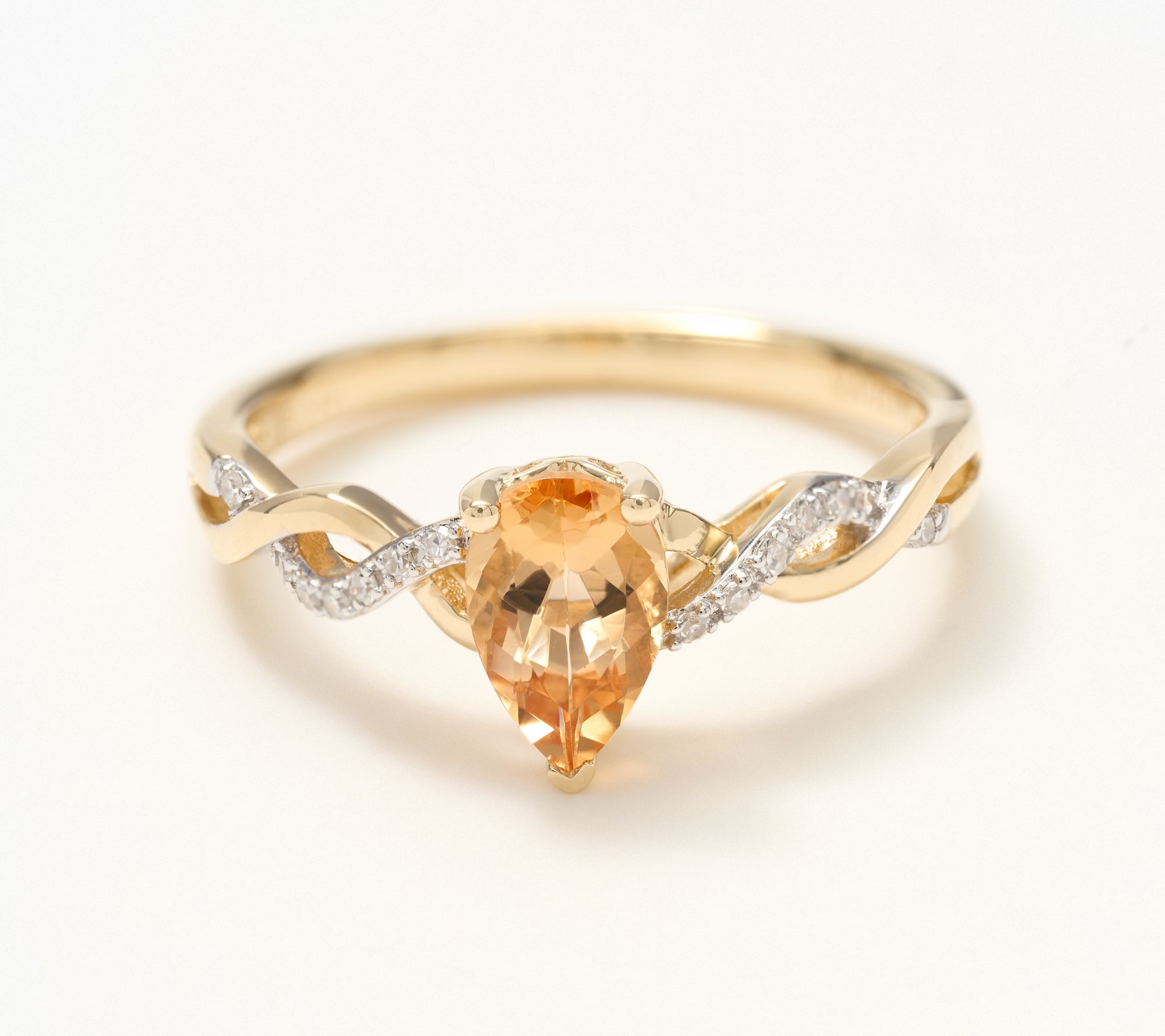 Vault Discoveries Imperial Topaz Ring, 14K Yellow Gold