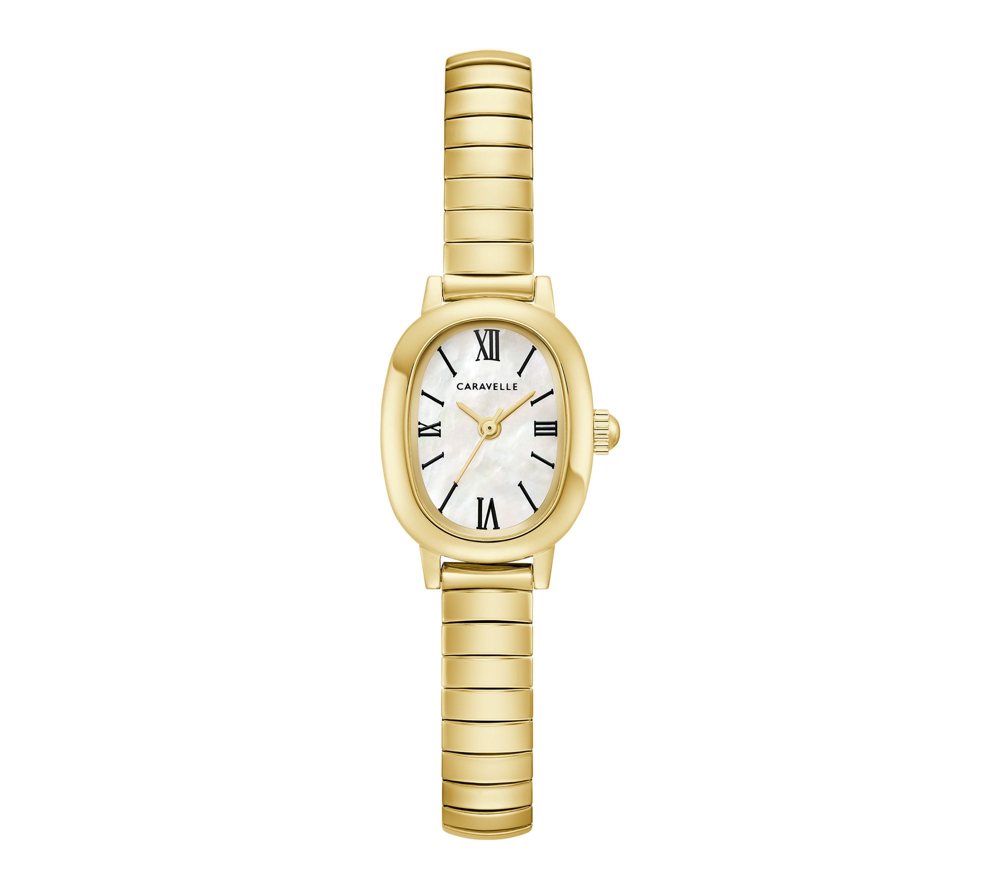 Caravelle x Kevin O'Leary Ladies Quartz White Dial Classic Watch