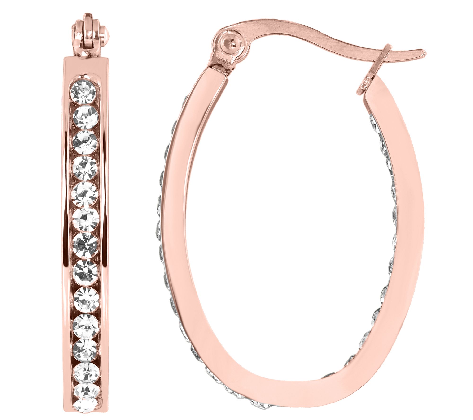 Steel by Design 1" Oval Inside Out Hoop