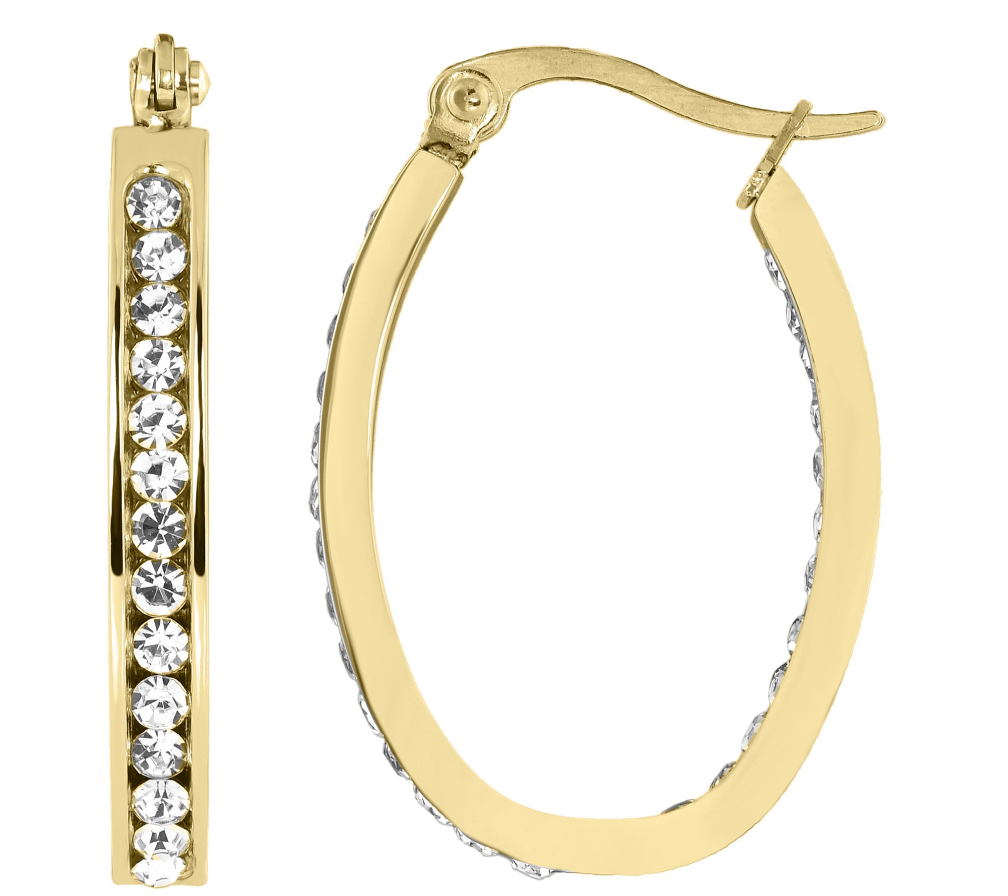 Steel by Design 1" Oval Inside Out Hoop