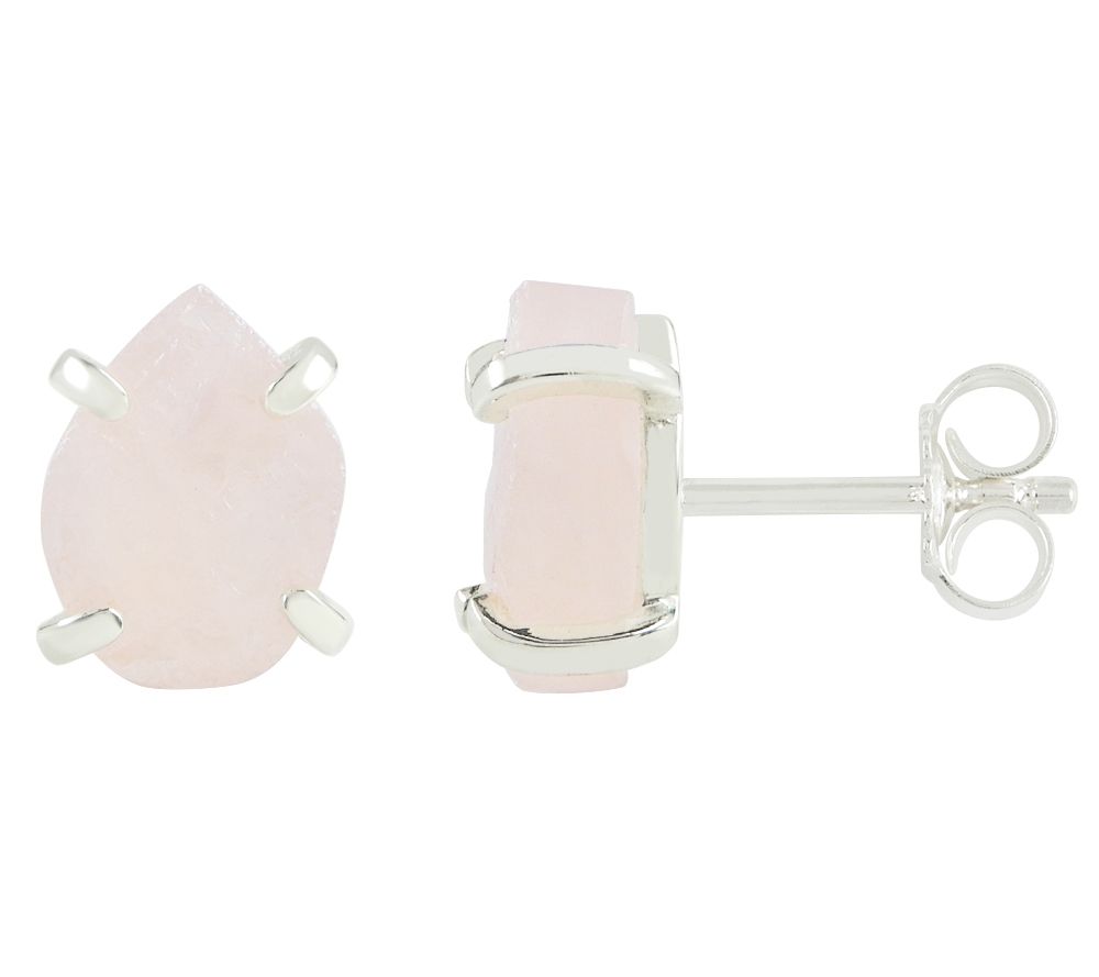 Affinity Gems Sterling Silver Gemstone Stud Ear rings