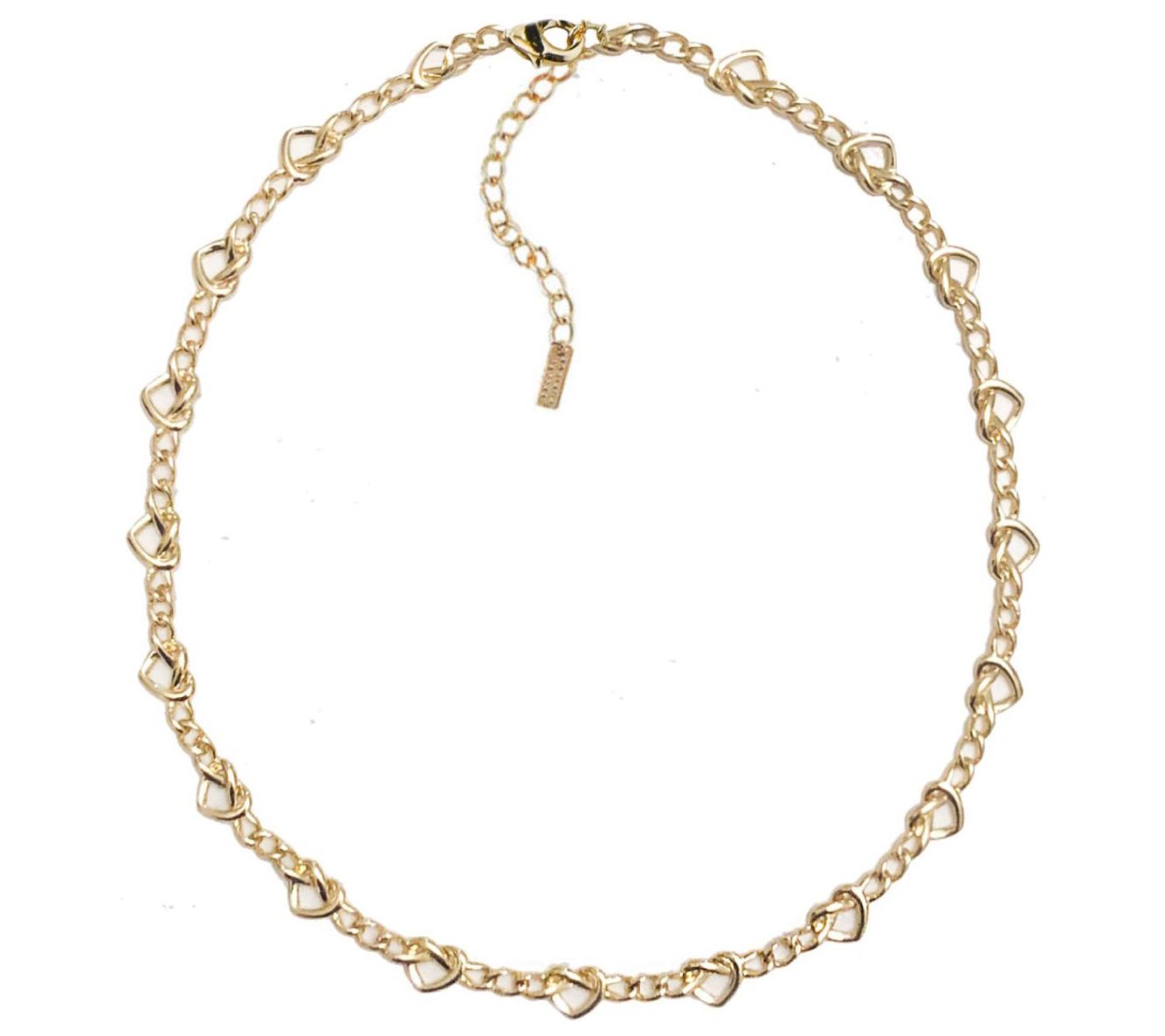 Adriana Pappas Designs Knotted Hearts Choker