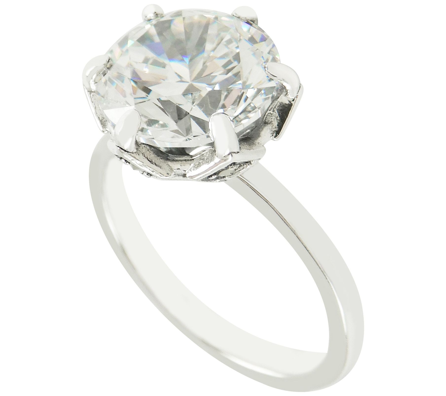 Suspicion Sterling Silver Solitaire Gemstone & arcasite Ring