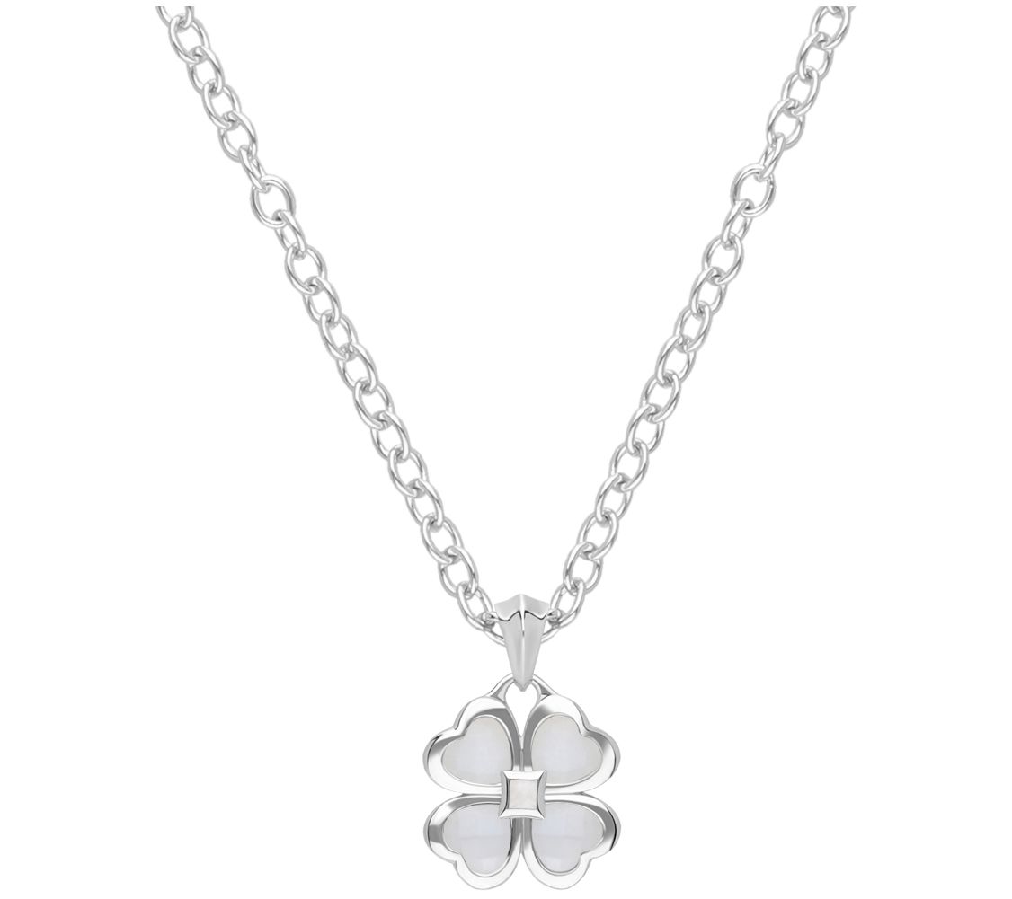 Margo Manhattan Sterling Moonstone Chloe Pendant w/ Chain