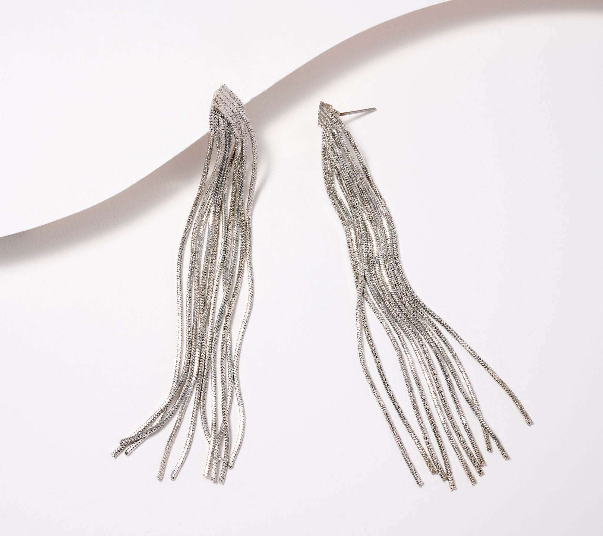 "As Is" Susan Graver Shining Waterfall Earrings