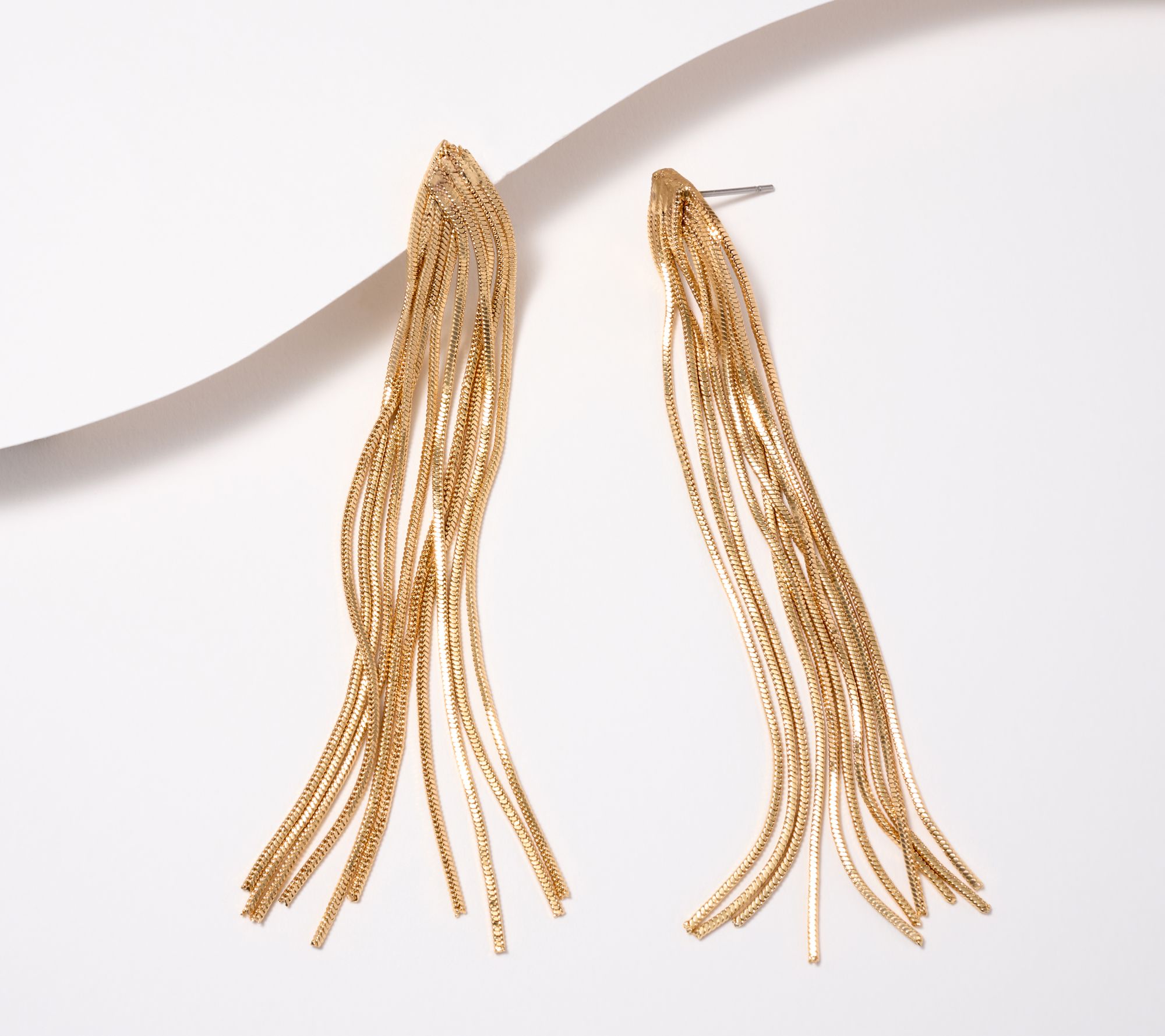 "As Is" Susan Graver Shining Waterfall Earrings