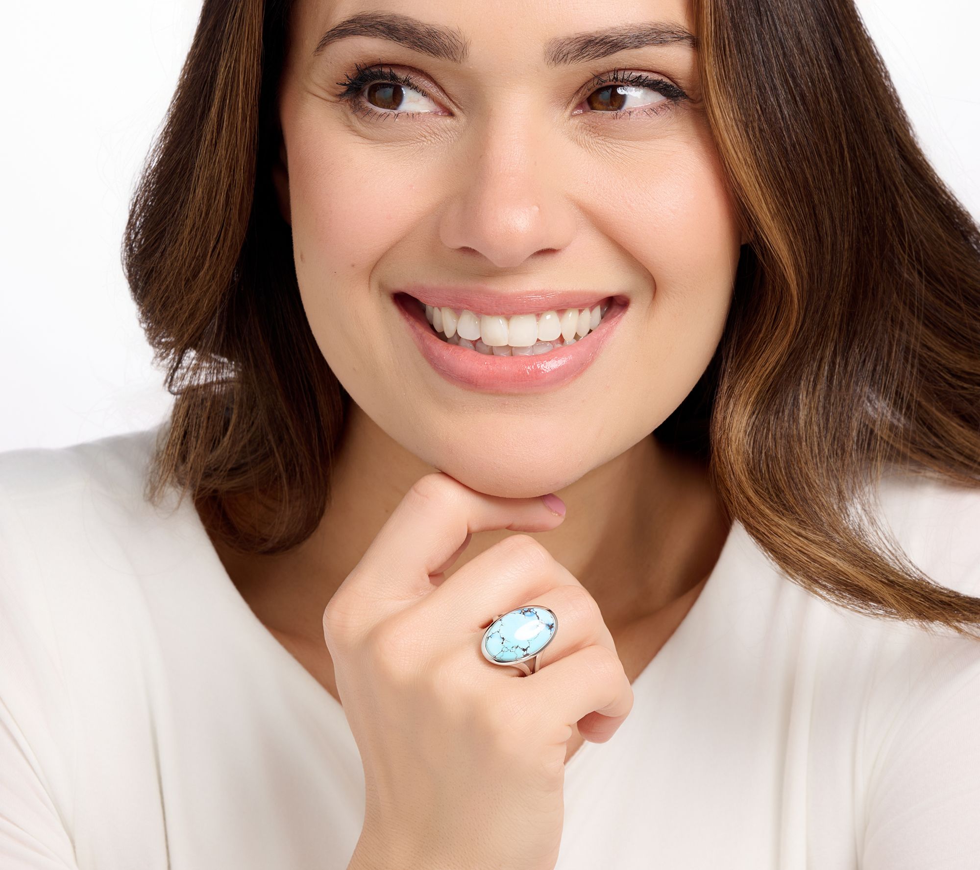 Vault Discoveries Golden Hill Turquoise Ring, Sterling