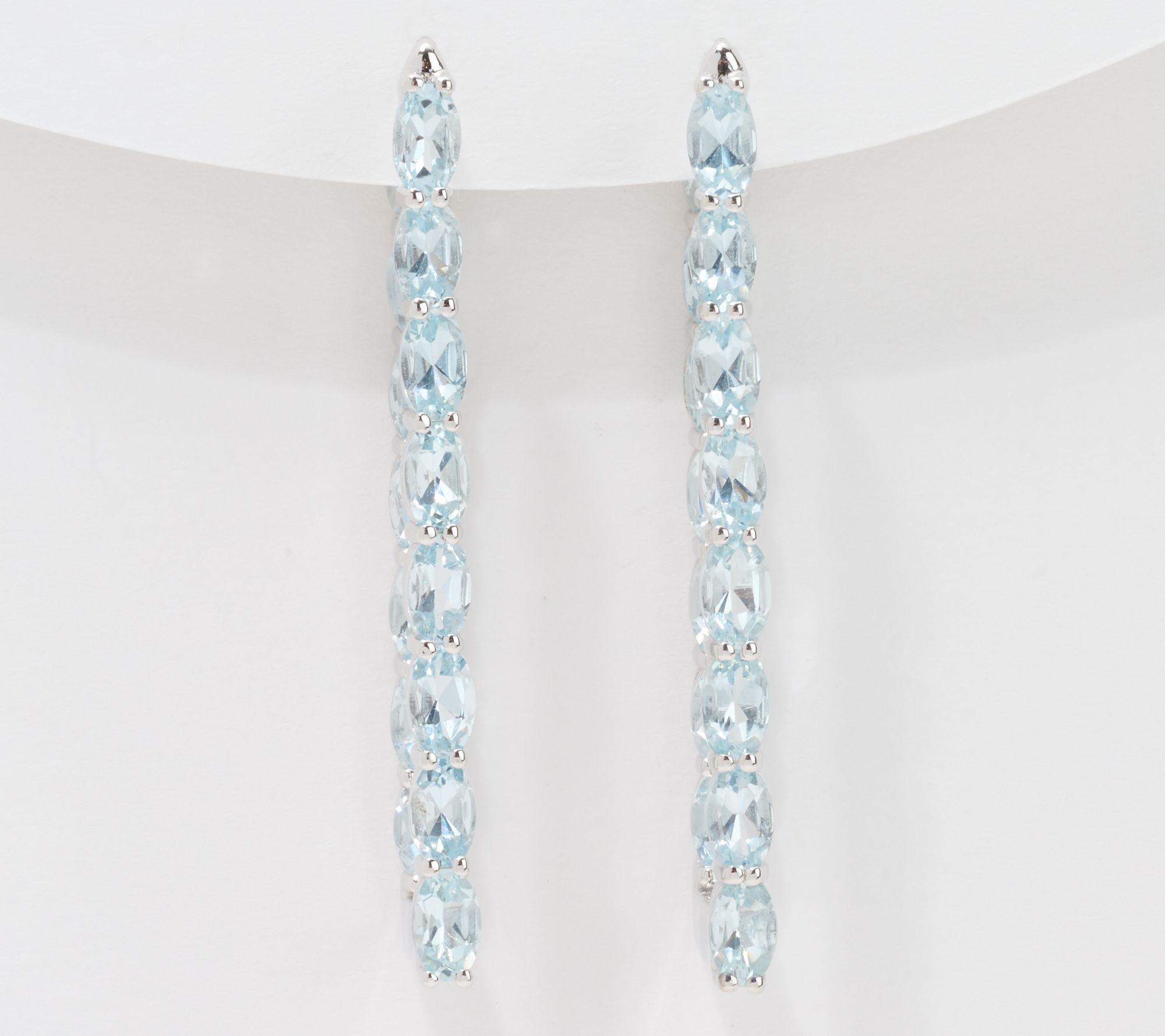 JEN by Jennifer Miller Oval Gemstone Earrings, Sterling Silver