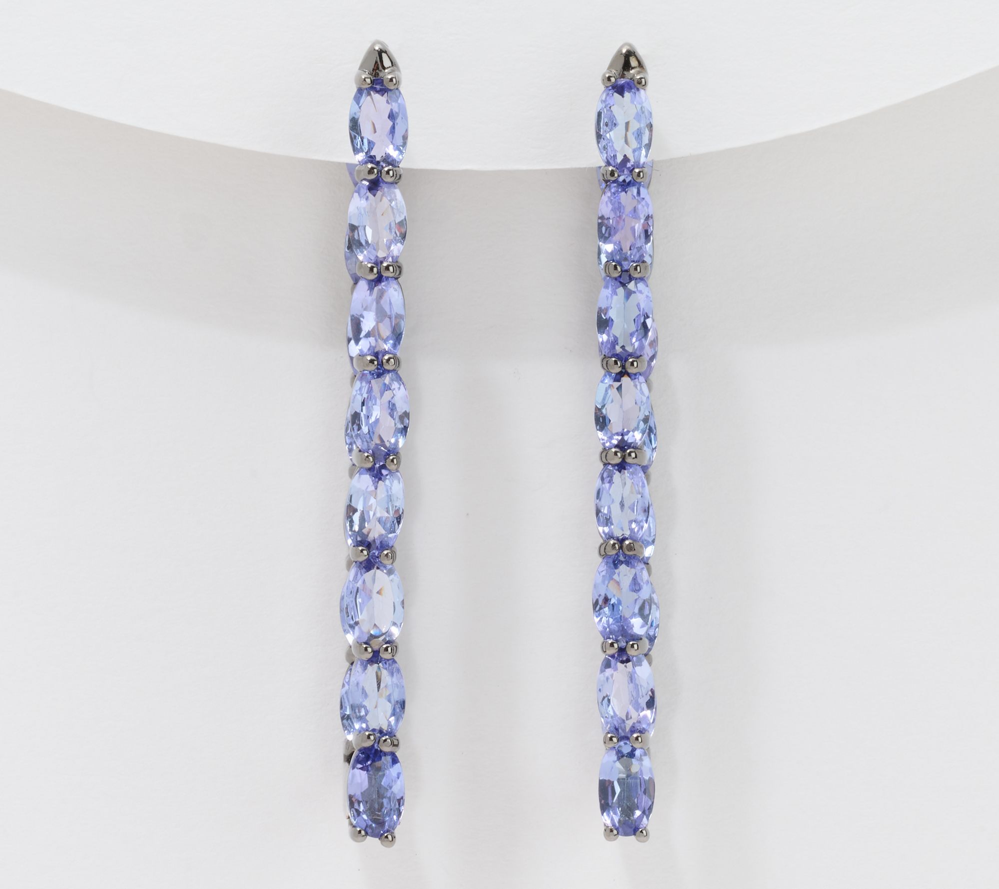 JEN by Jennifer Miller Oval Gemstone Earrings, Sterling Silver