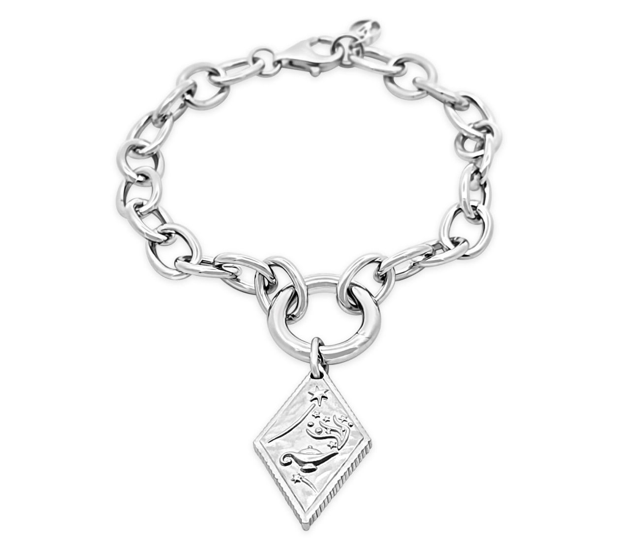 Goddaughters Sterling Dream Achieve Believe Wish Bracelet
