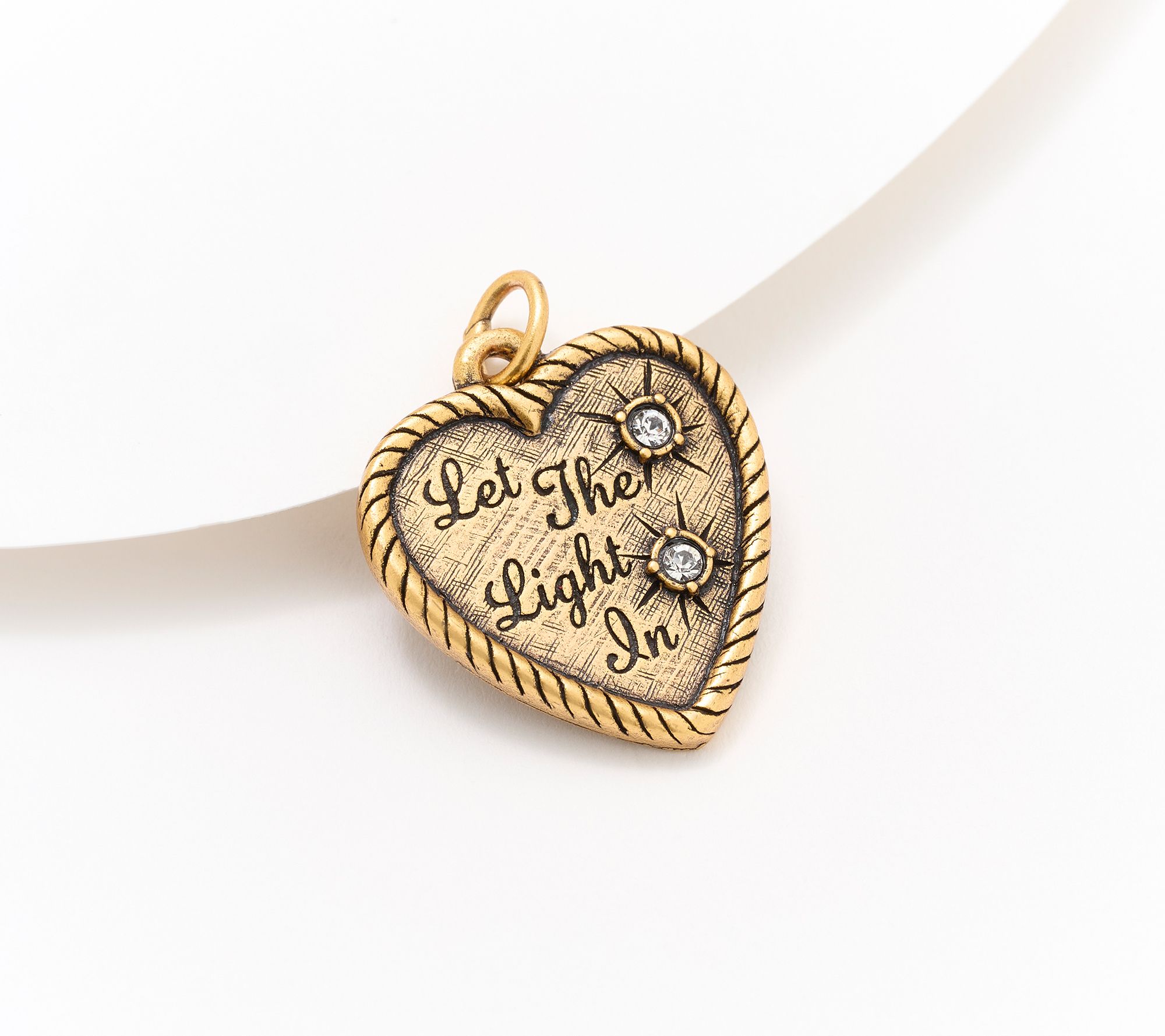 Divinely Guided by Theresa Caputo Heart Charm