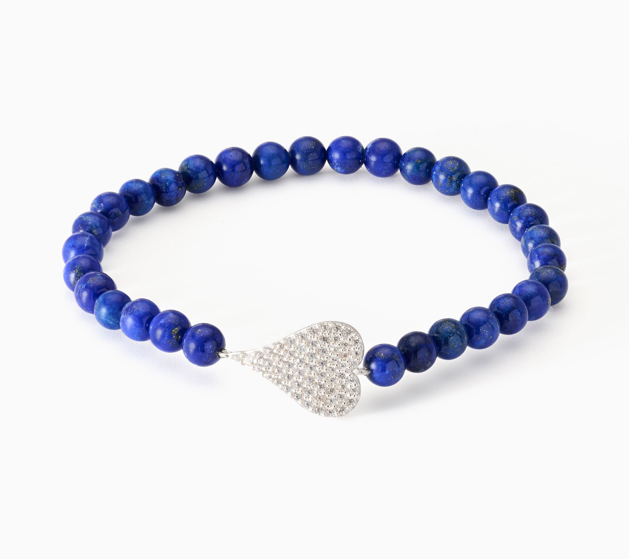  JEN by Jennifer Miller Signature Heart Gemstone Bracelet