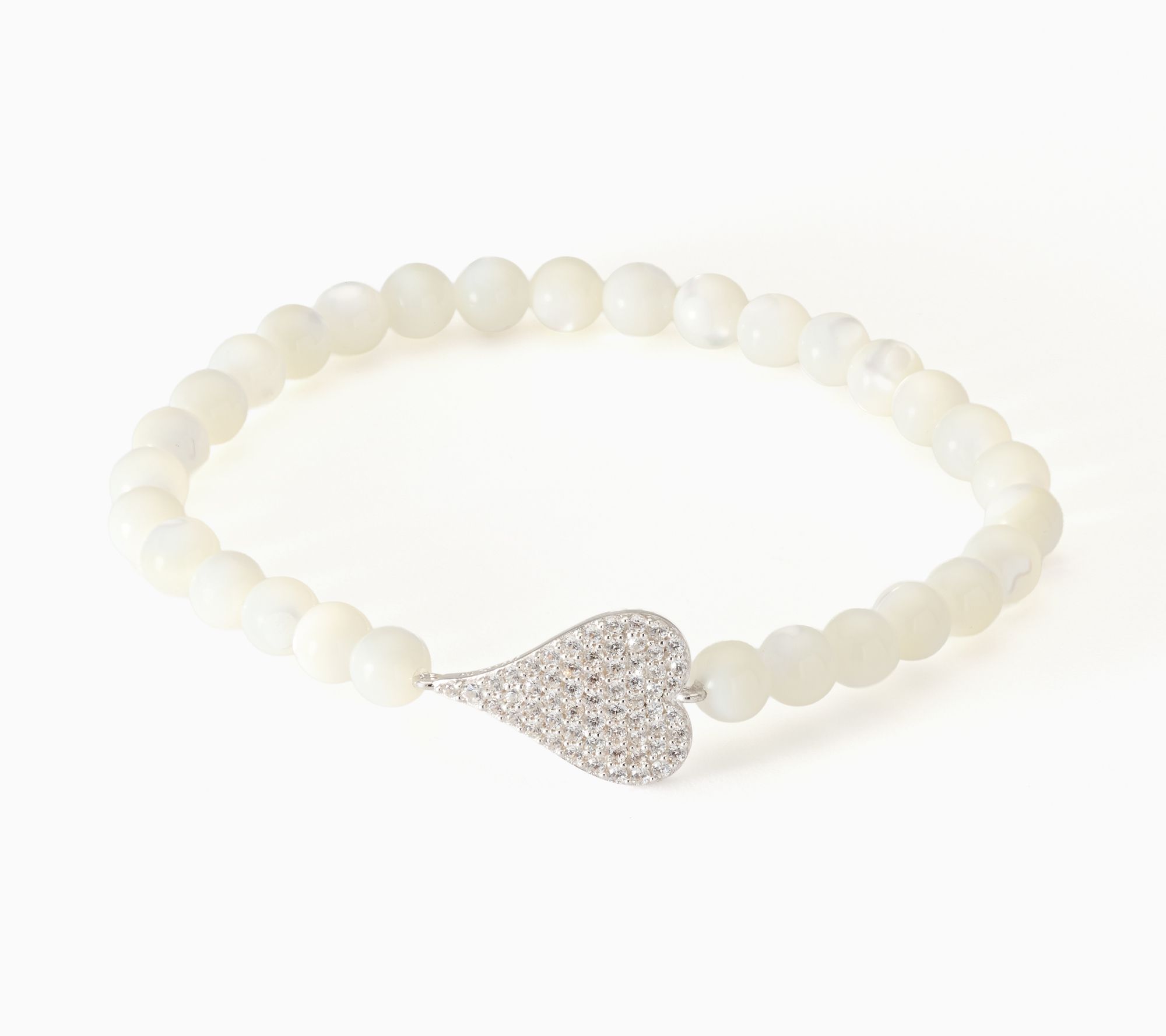 JEN by Jennifer Miller Signature Heart Gemstone Bracelet
