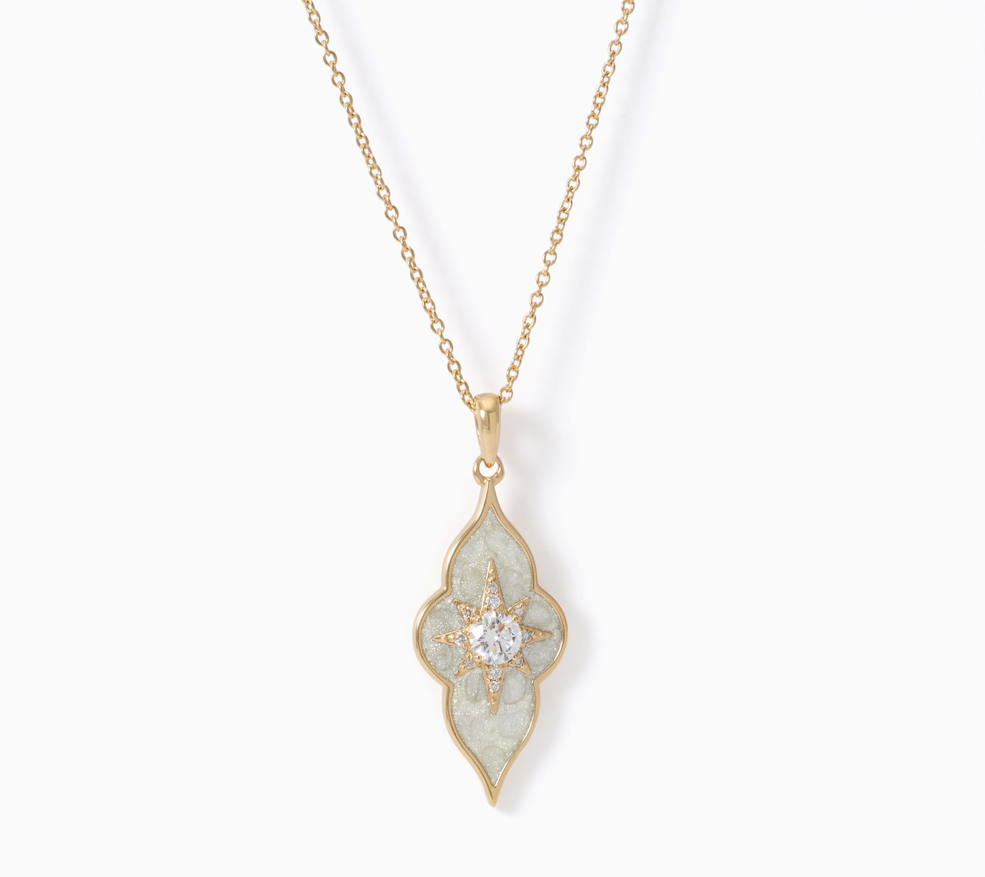  Kirks Folly Stardust Diamond Endless Wishes Necklace
