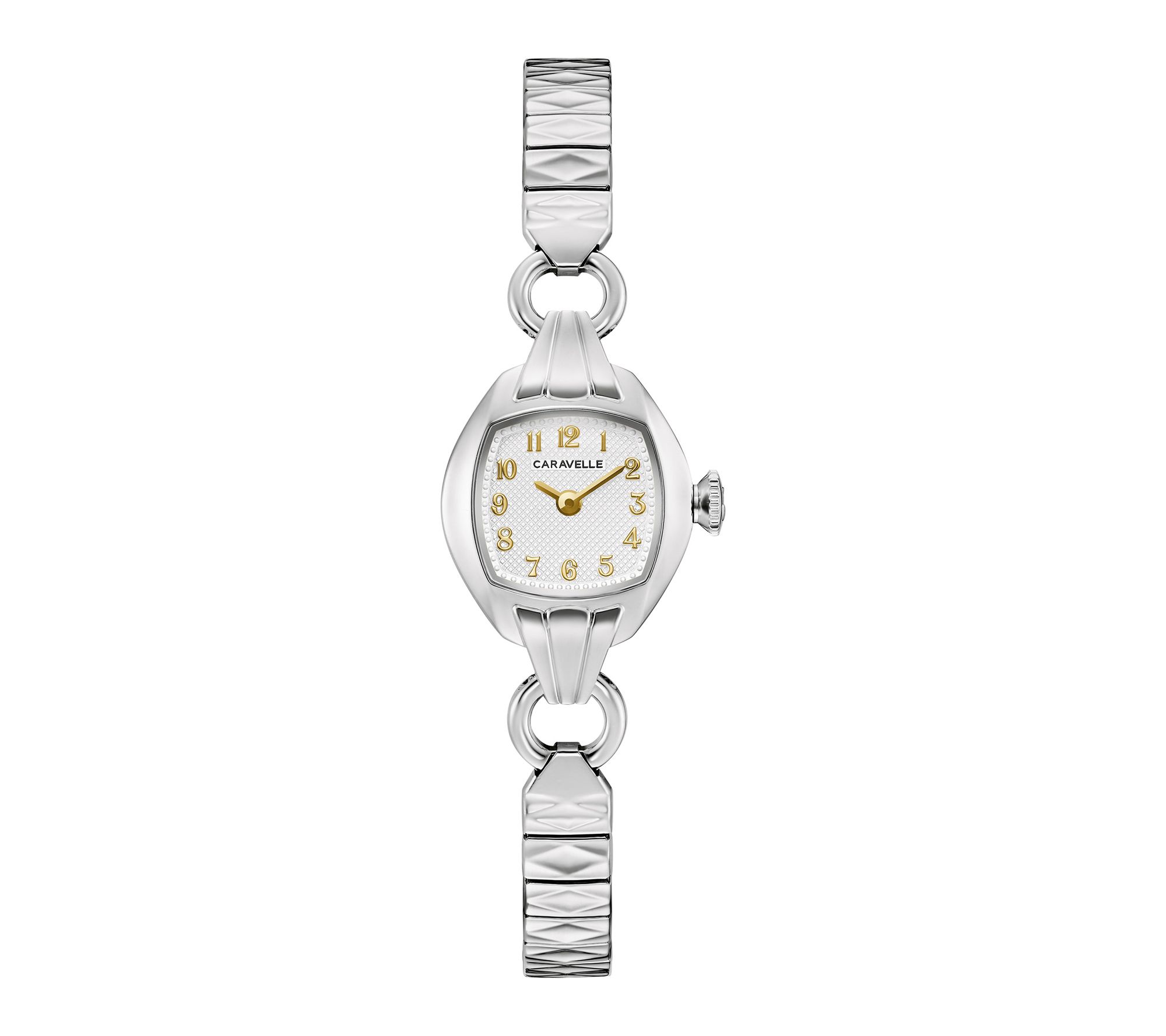 Caravelle x Kevin O'Leary Ladies Quartz Stainless Steel Vintage Watch