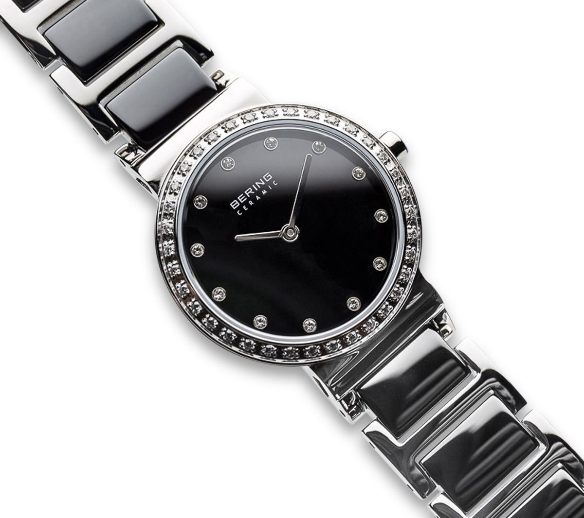 Bering Women's Stainless Black Dial Watch