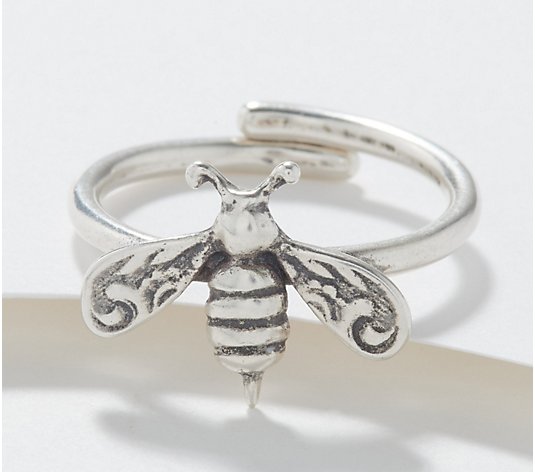 Silver Spoon Sterling Silver Animal Adjustable Ring