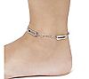 Steel by Design Adjustable Paperclip Link Ankle t, 2 of 2