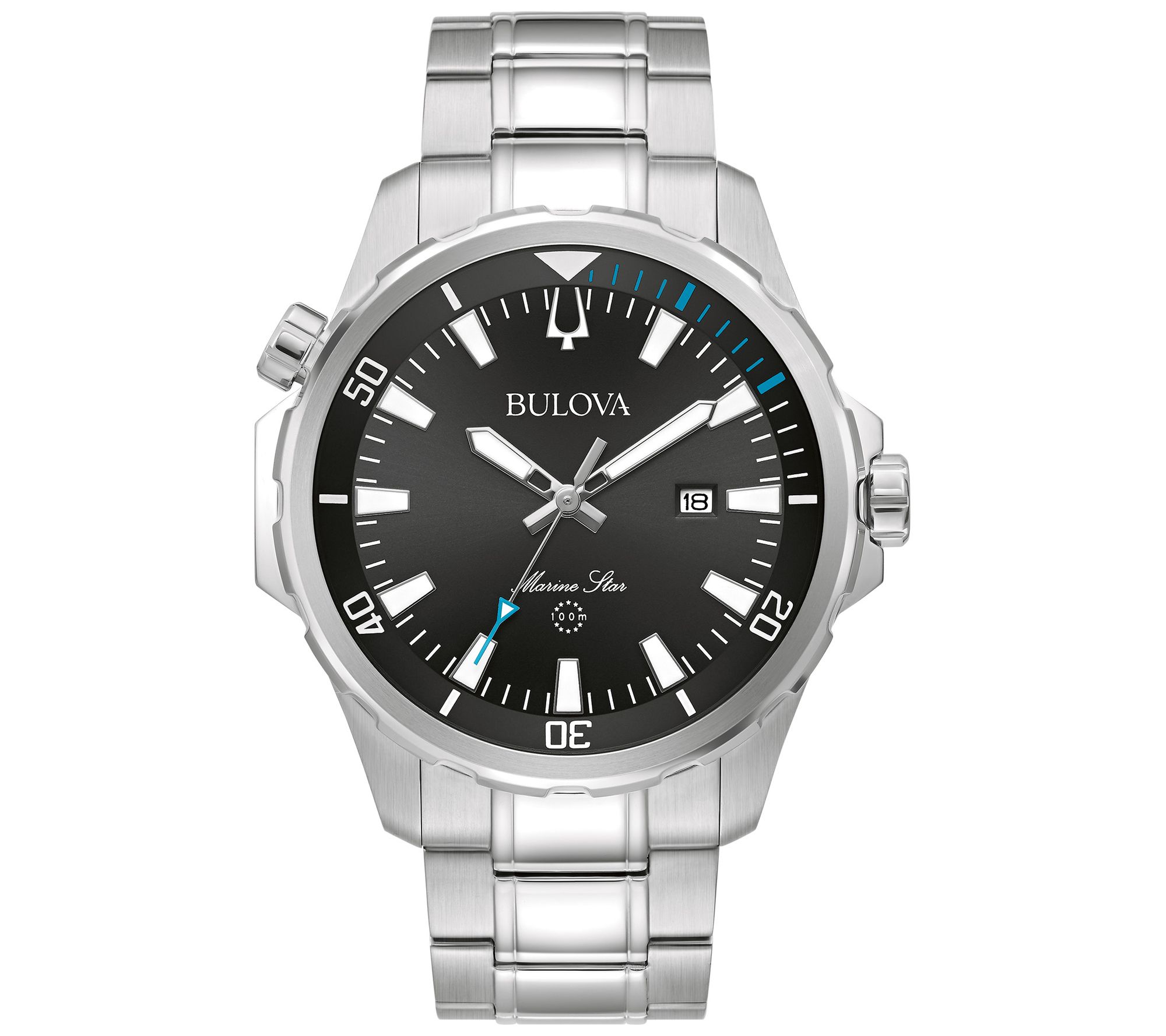 Bulova Marine Star Men's Stainless Steel Watch