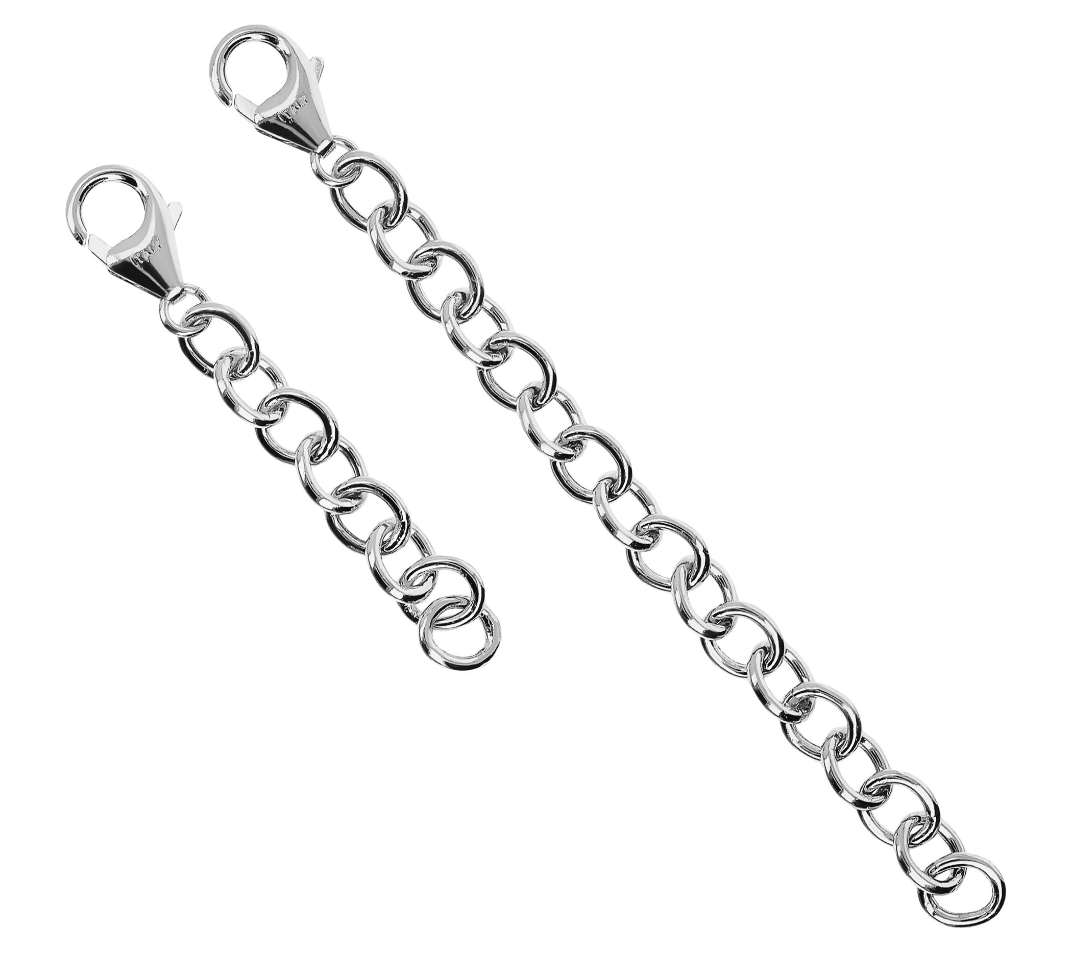 Bronzo Italia Set of 2 Rolo Link Extenders