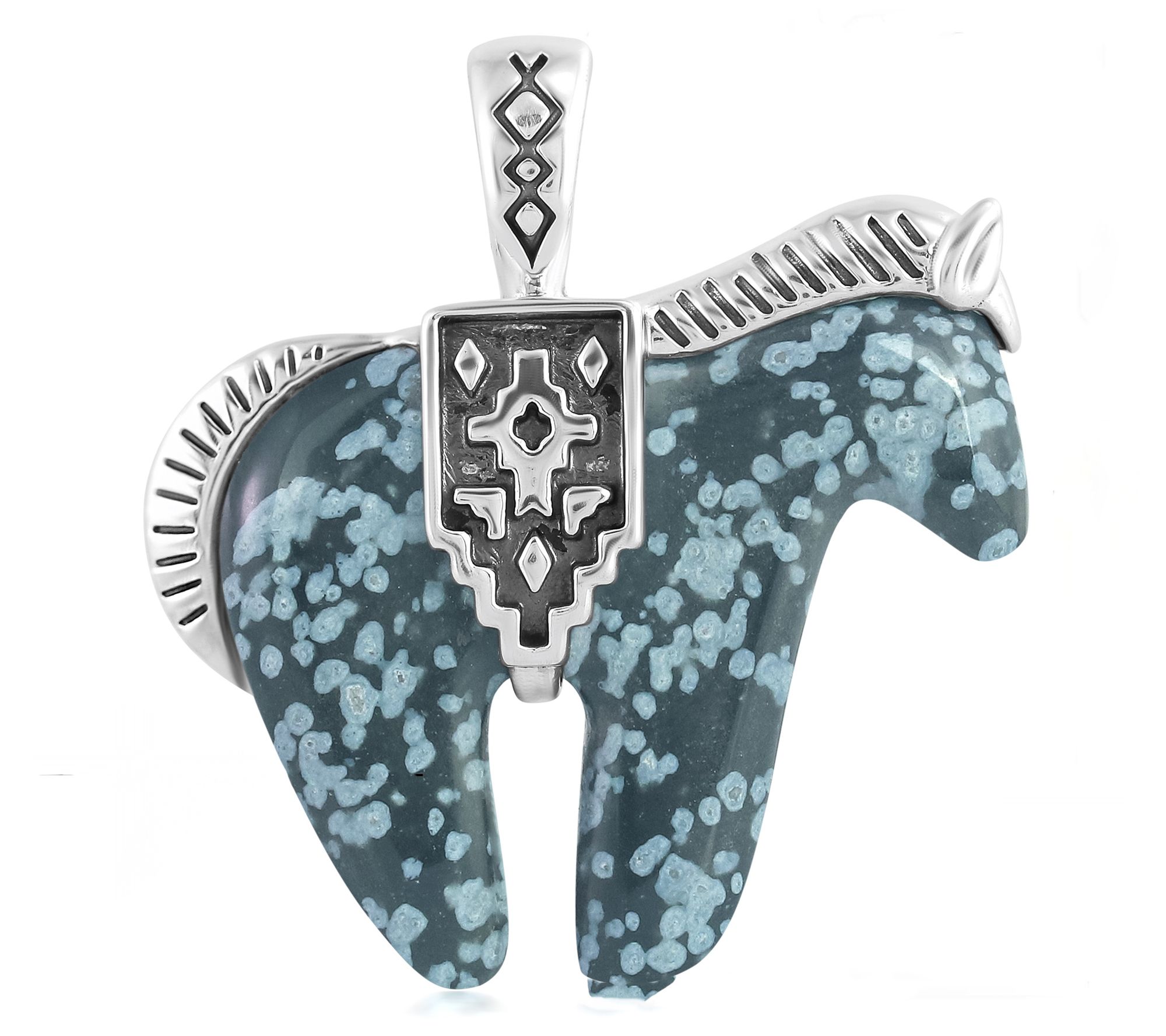 American West Sterling Gemstone Horse Enhancer
