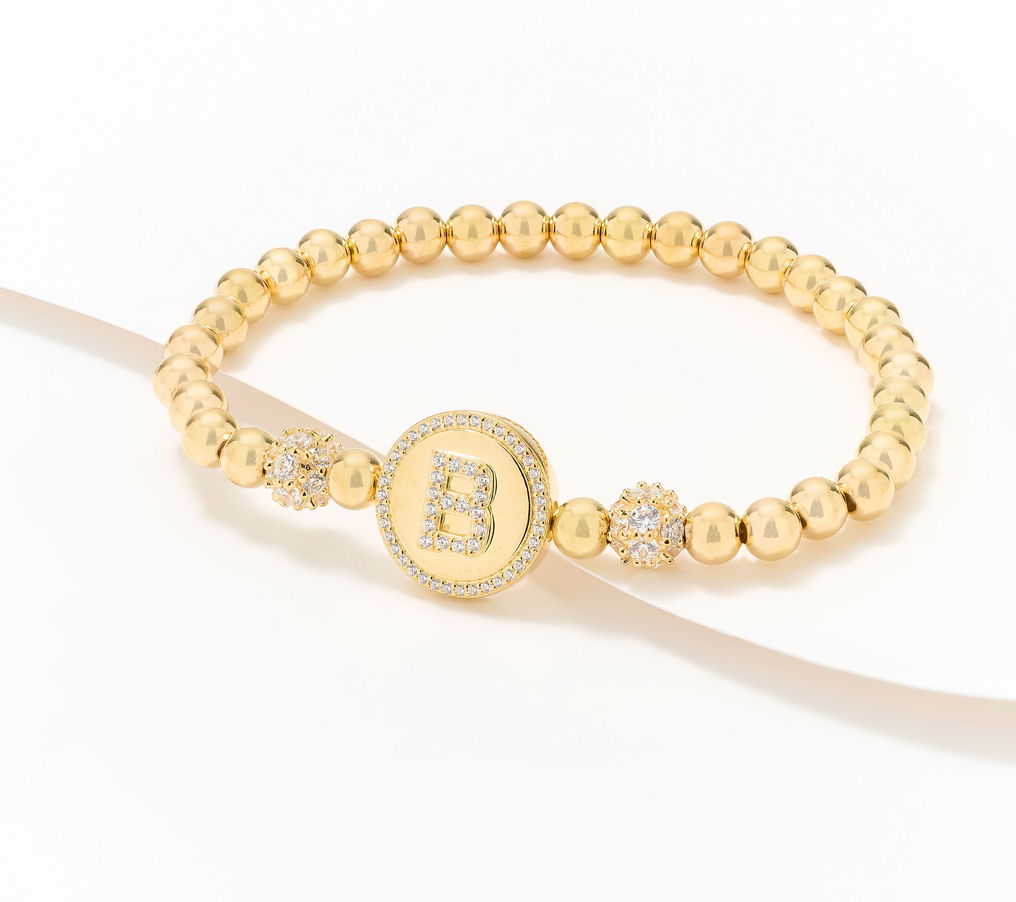 Diamonique x Kathy Levine All Mine Bracelet, 14K Gold Plated