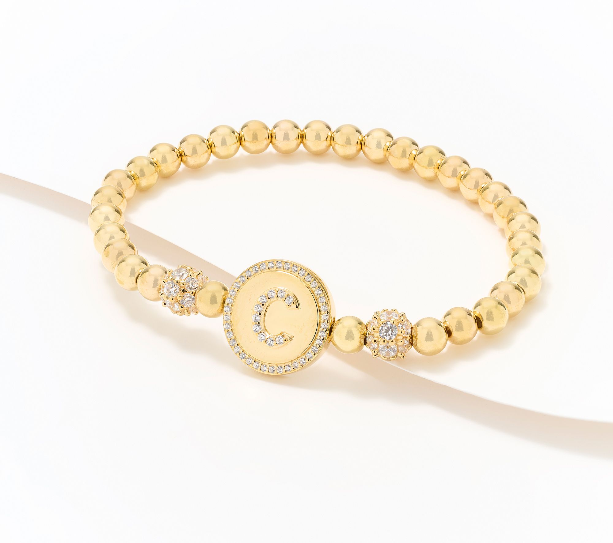 Diamonique x Kathy Levine All Mine Bracelet, 14K Gold Plated