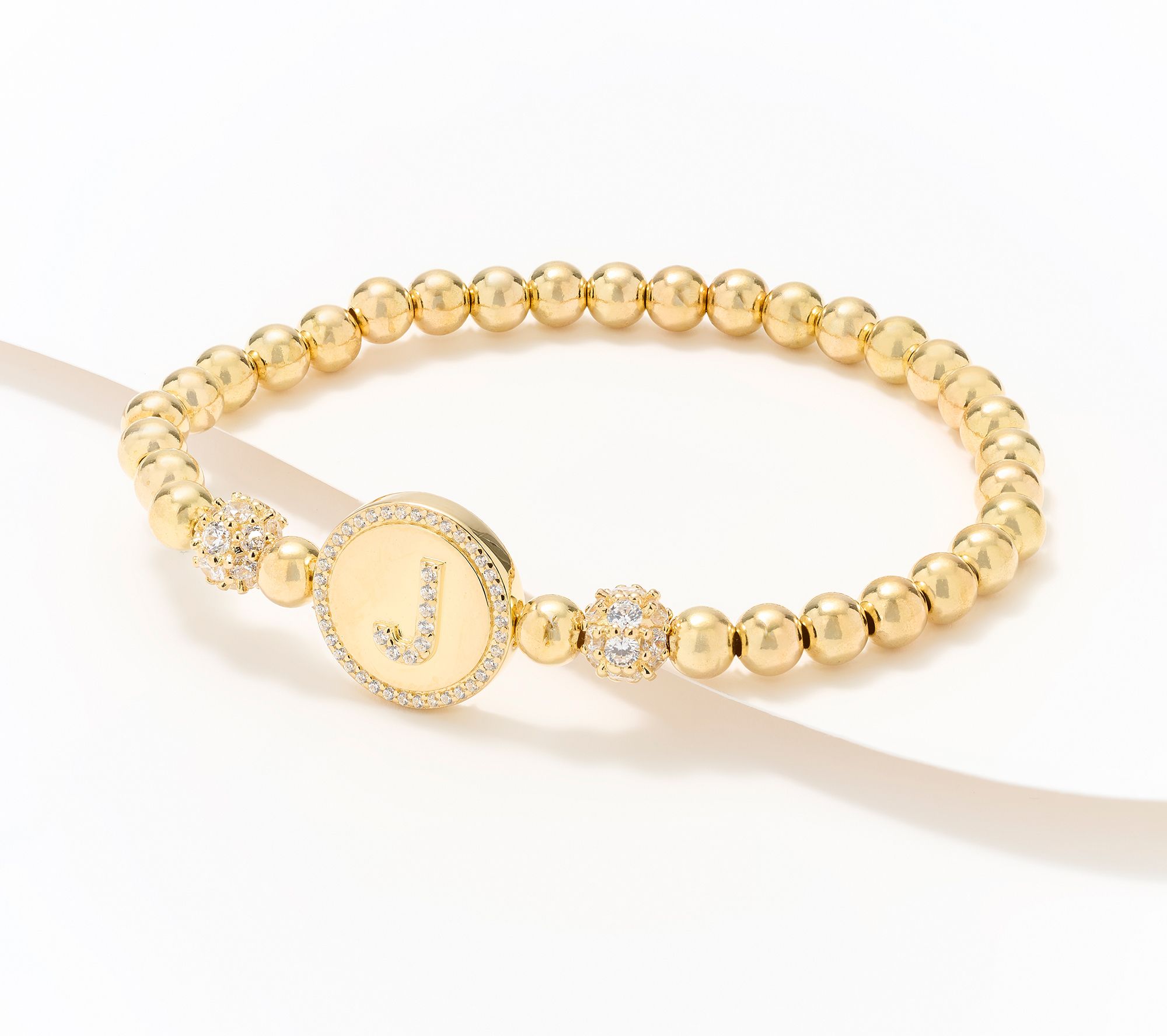 Diamonique x Kathy Levine All Mine Bracelet, 14K Gold Plated