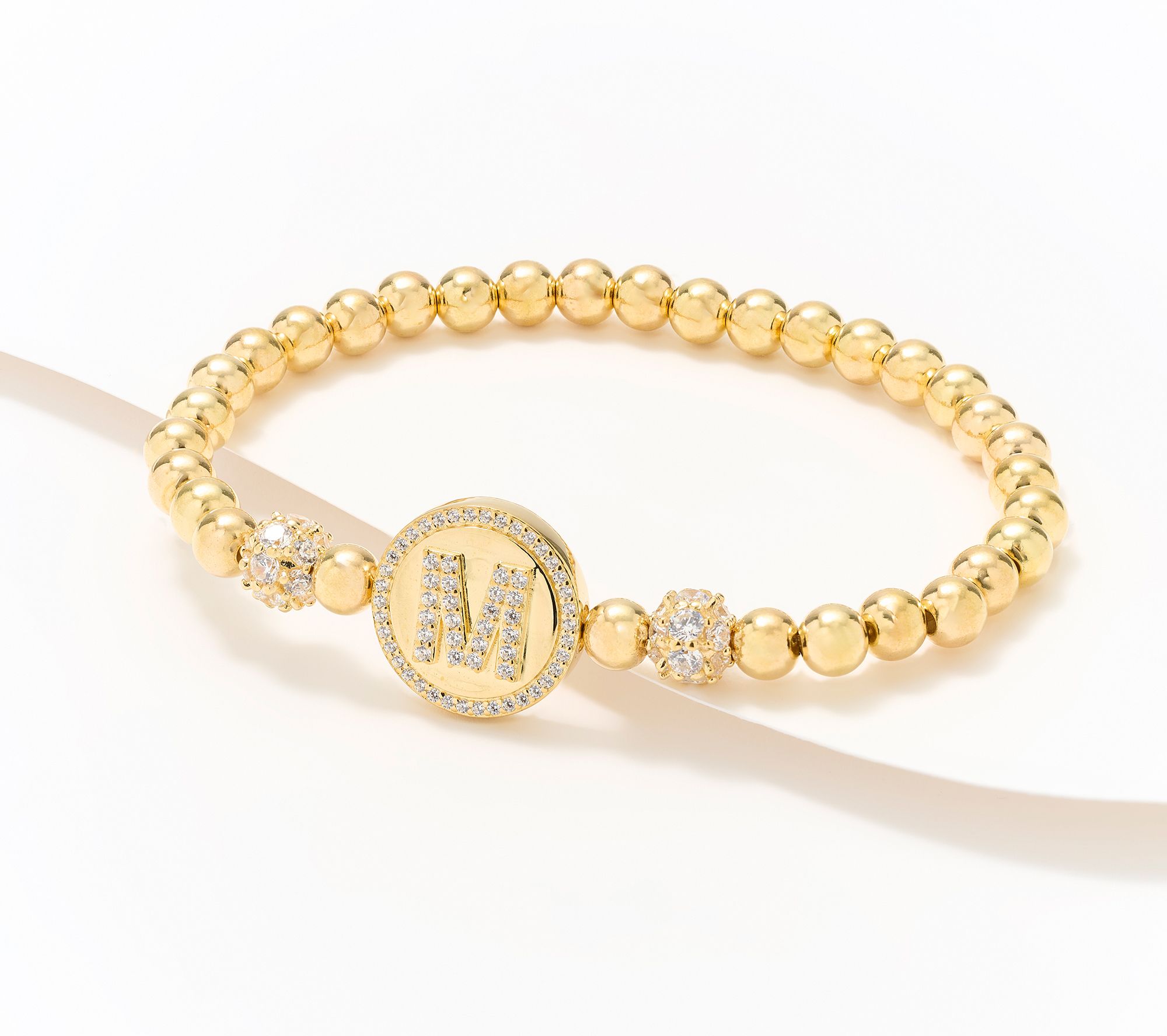 Diamonique x Kathy Levine All Mine Bracelet, 14K Gold Plated
