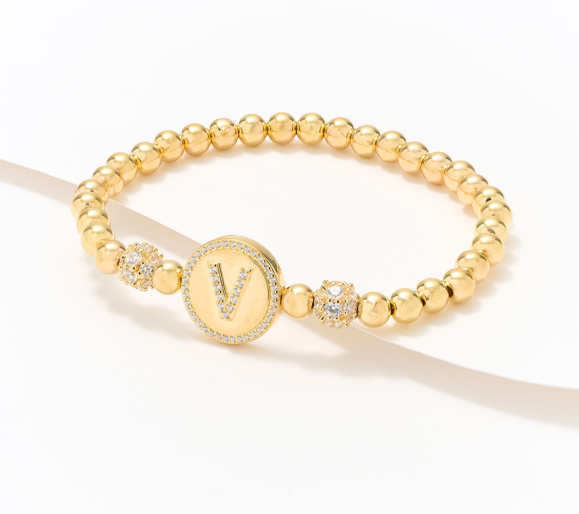 Diamonique x Kathy Levine All Mine Bracelet, 14K Gold Plated