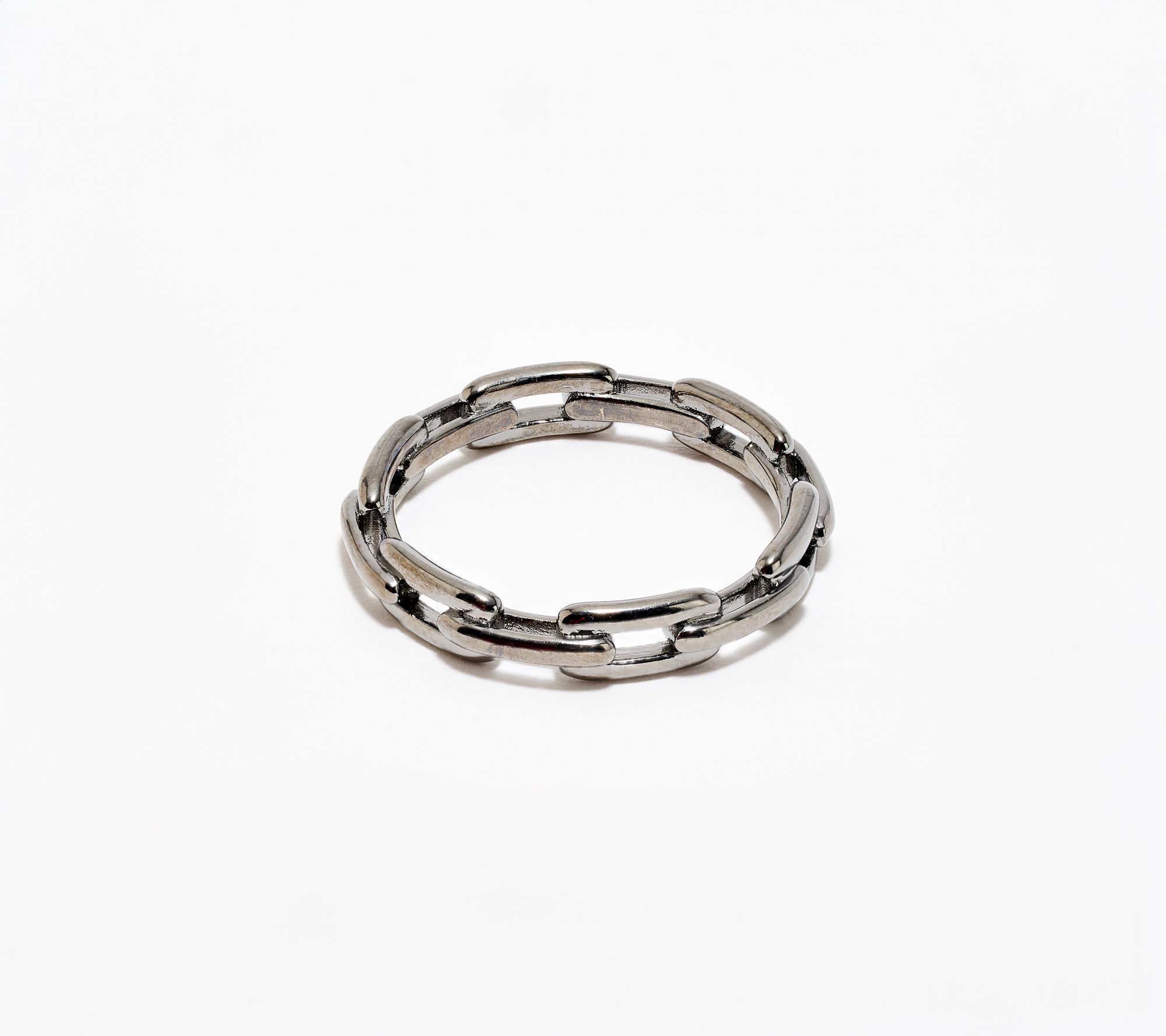  David Markstein Bronze Luxe Paper Clip Detail Ring