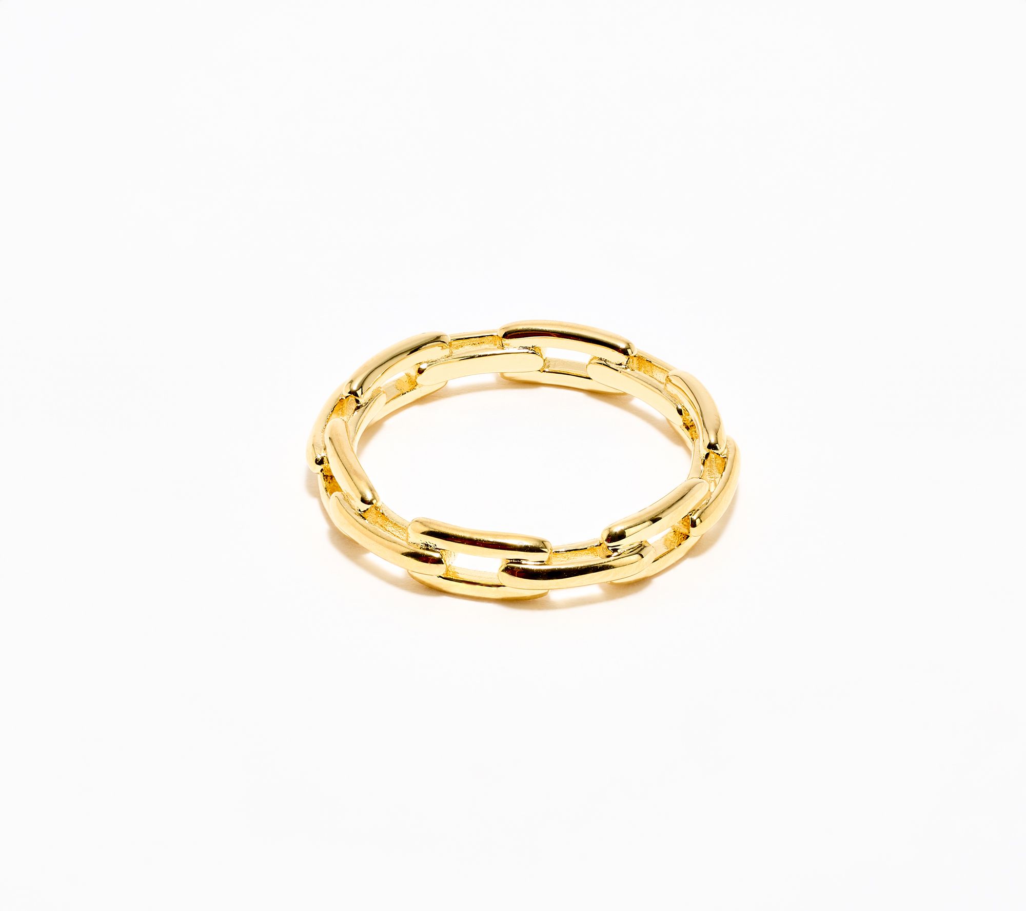 David Markstein Bronze Luxe Paper Clip Detail Ring