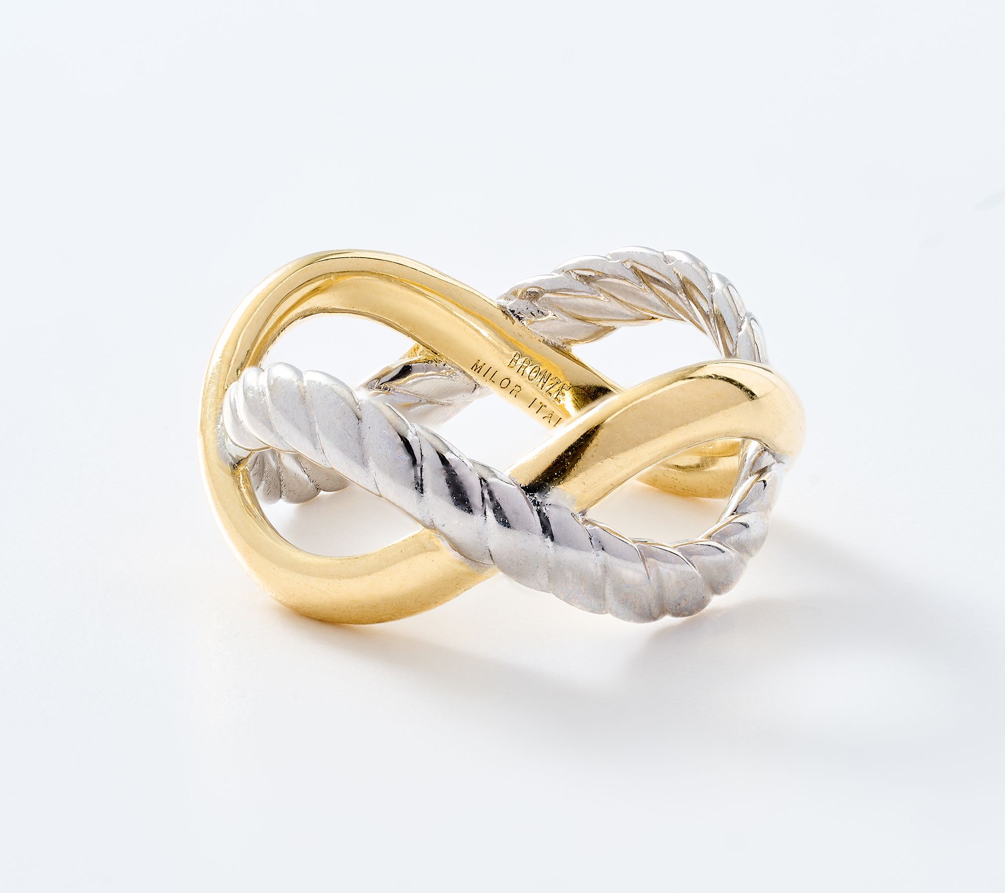 David Markstein Bronze Premier Double Wrapped Ring