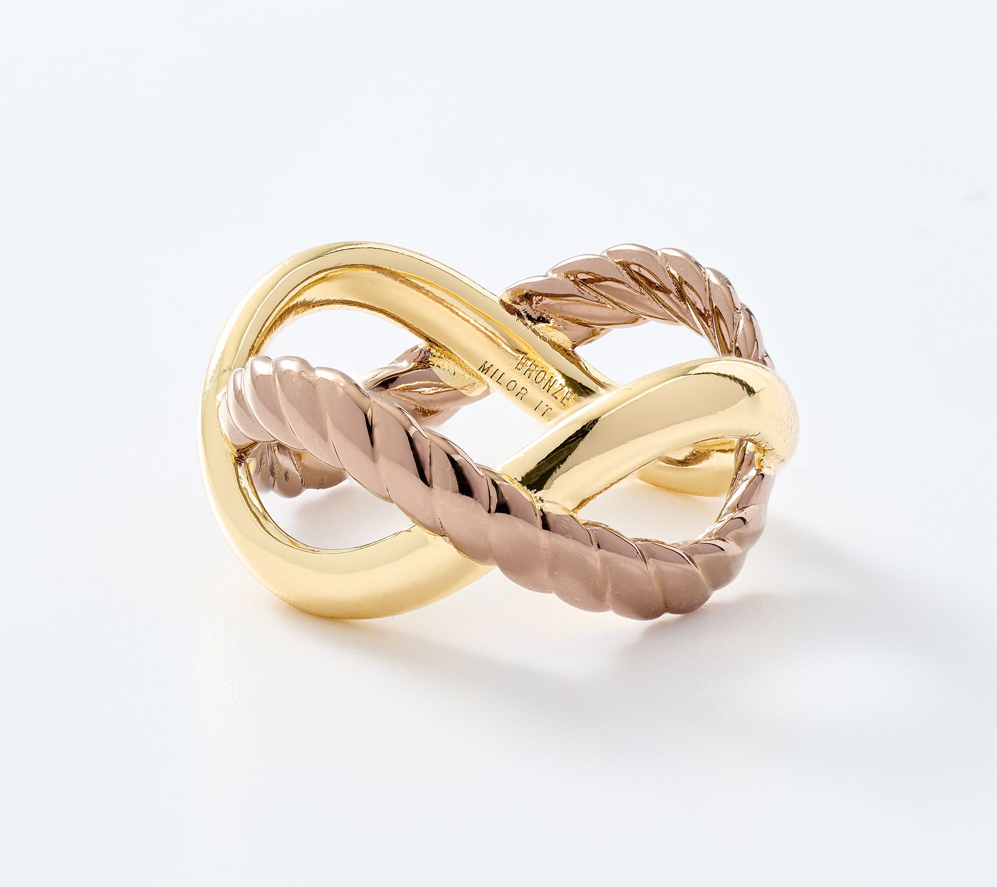 David Markstein Bronze Premier Double Wrapped Ring