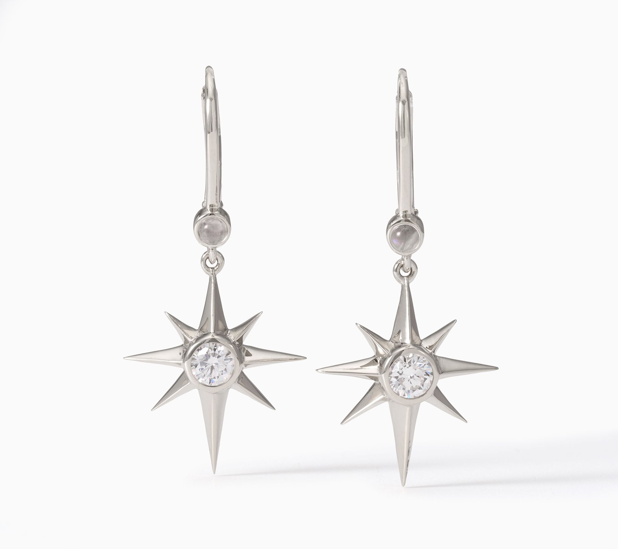 Kirks Folly Stardust Diamond True North Earrings