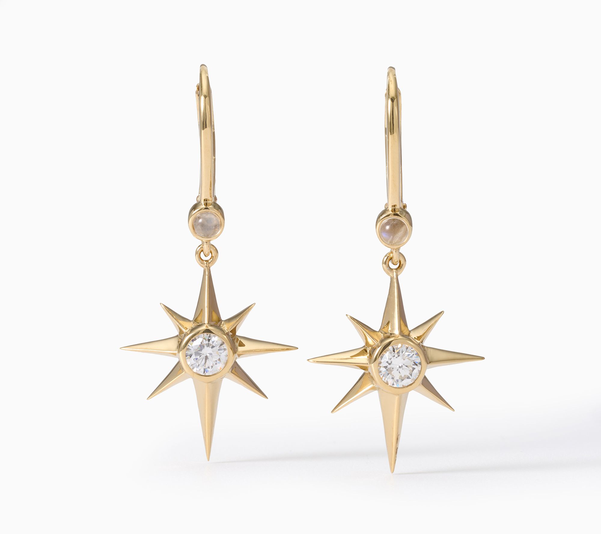 Kirks Folly Stardust Diamond True North Earrings