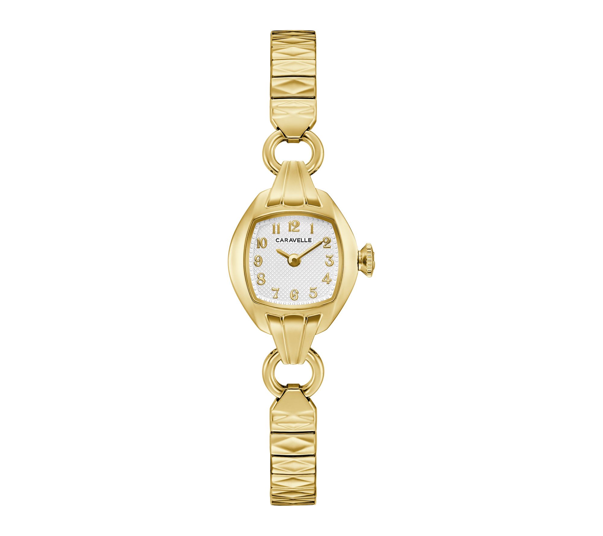 Caravelle x Kevin O'Leary Ladies Quartz Goldtone Vintage Watch